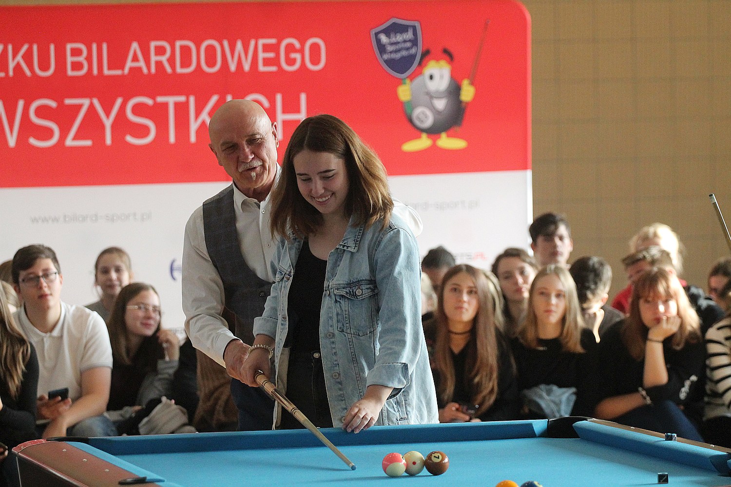 Pokaz tricków w wykonaniu mistrza świata Bogdana Wołkowskiego