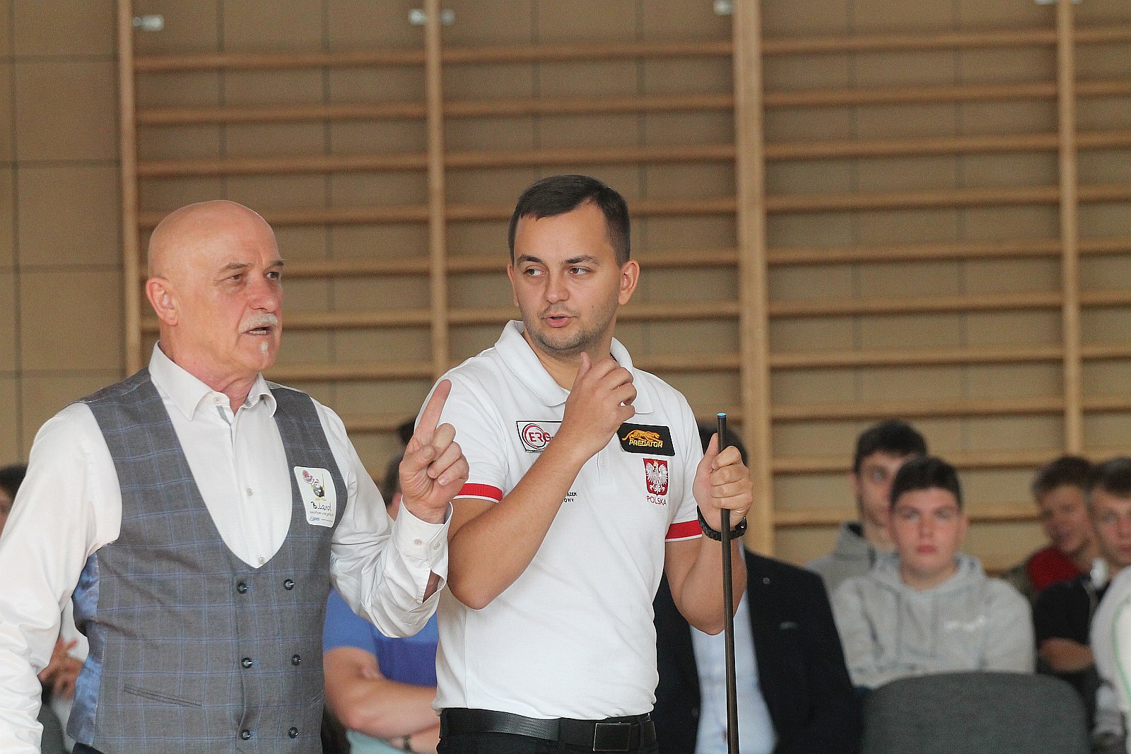 Pokaz tricków w wykonaniu mistrza świata Bogdana Wołkowskiego
