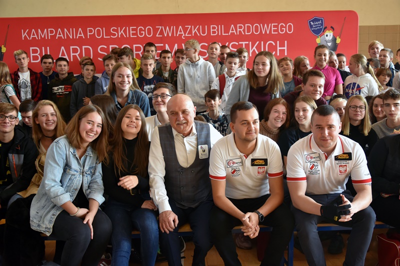 Pokaz tricków w wykonaniu mistrza świata Bogdana Wołkowskiego