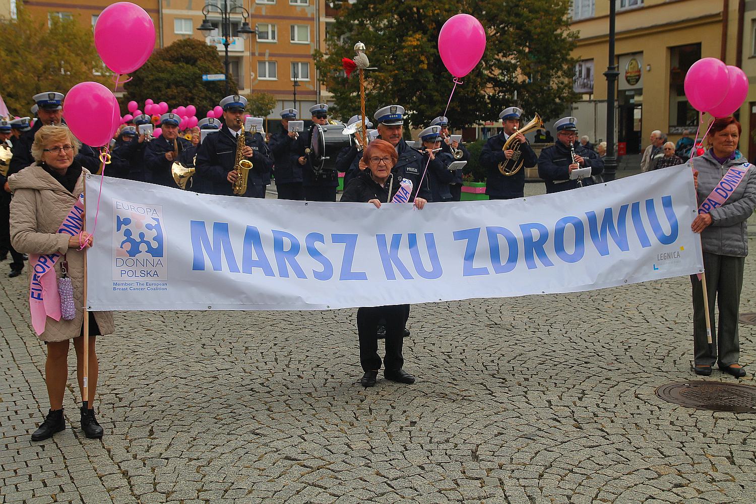 Różowy „Marsz ku zdrowiu” przeszedł przez Legnicą     
