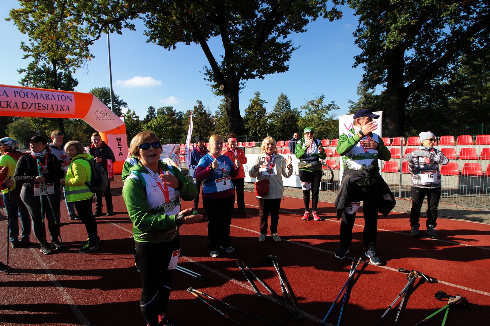 Meta  VIII Legnica Półmaratonu oraz Legnickiej Dziesiątki	