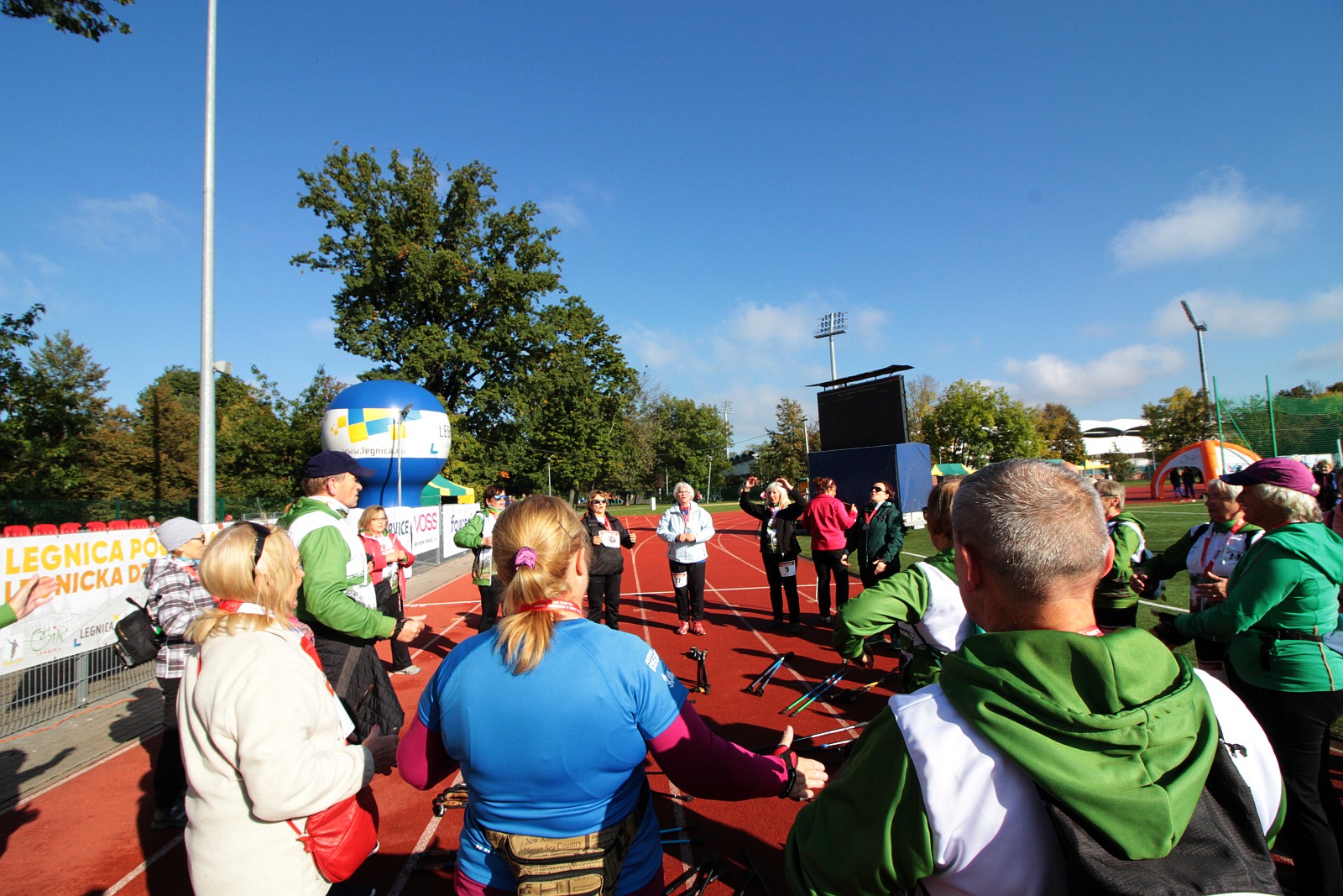 Meta  VIII Legnica Półmaratonu oraz Legnickiej Dziesiątki	
