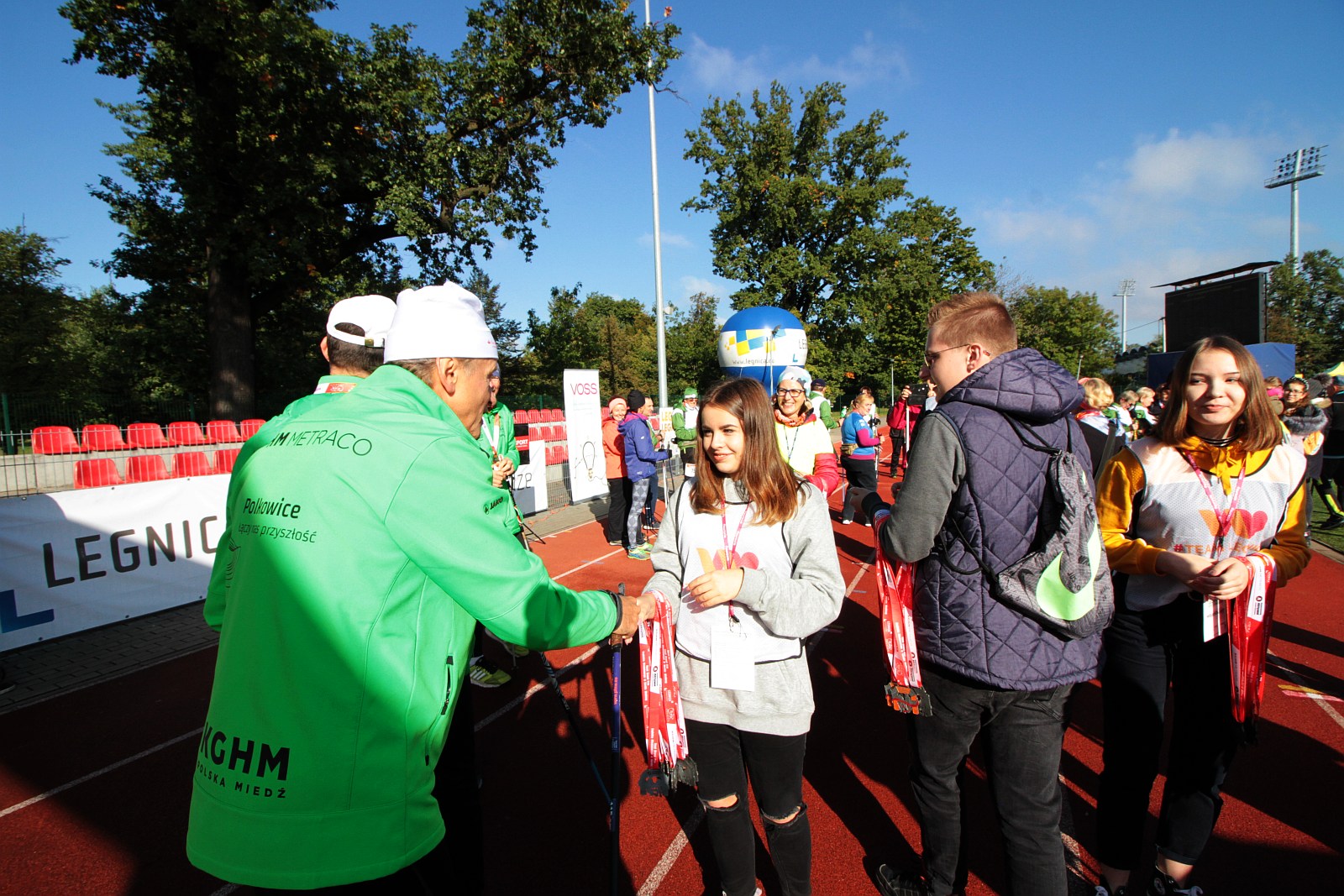 Meta  VIII Legnica Półmaratonu oraz Legnickiej Dziesiątki	