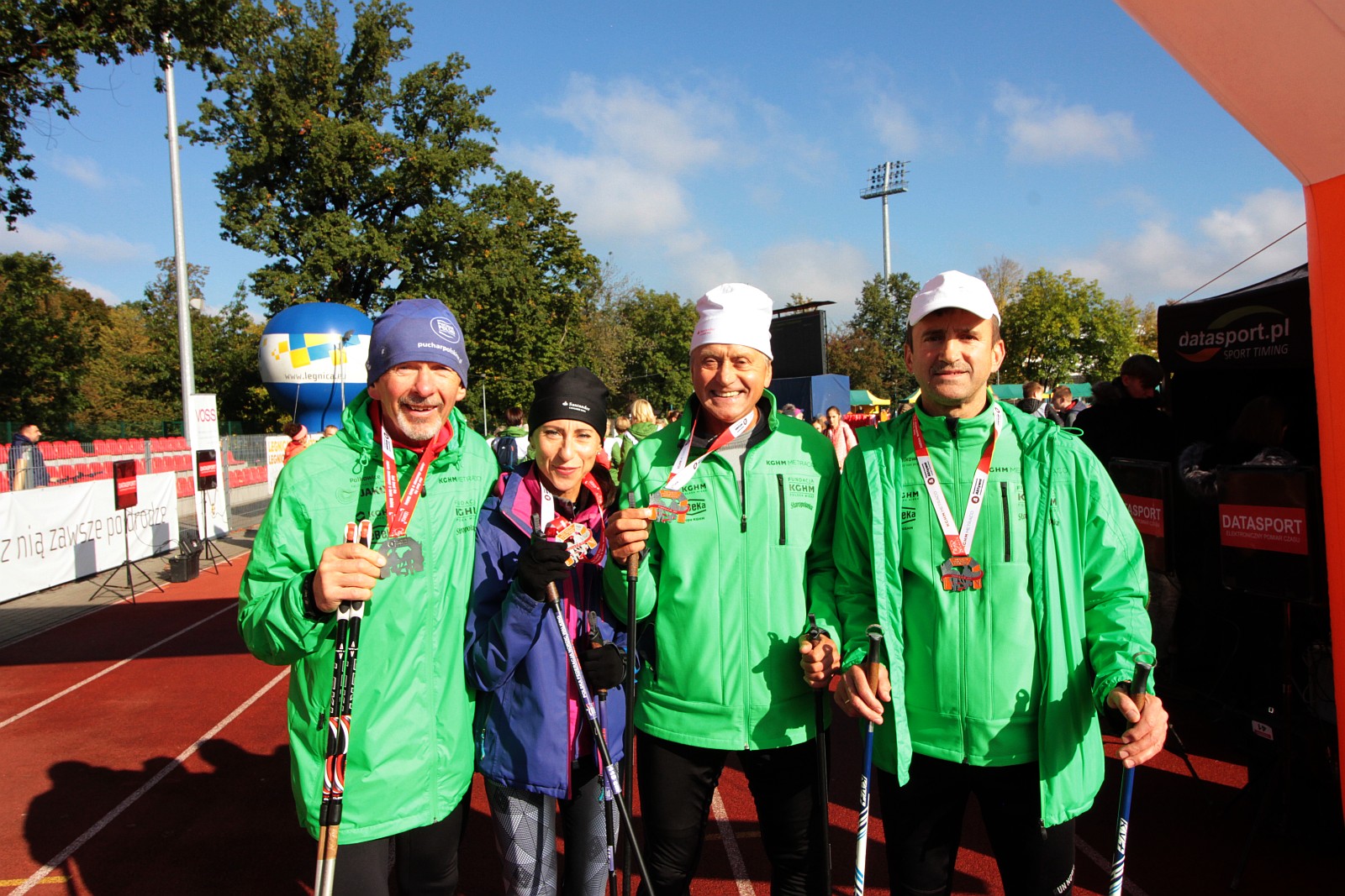 Meta  VIII Legnica Półmaratonu oraz Legnickiej Dziesiątki	