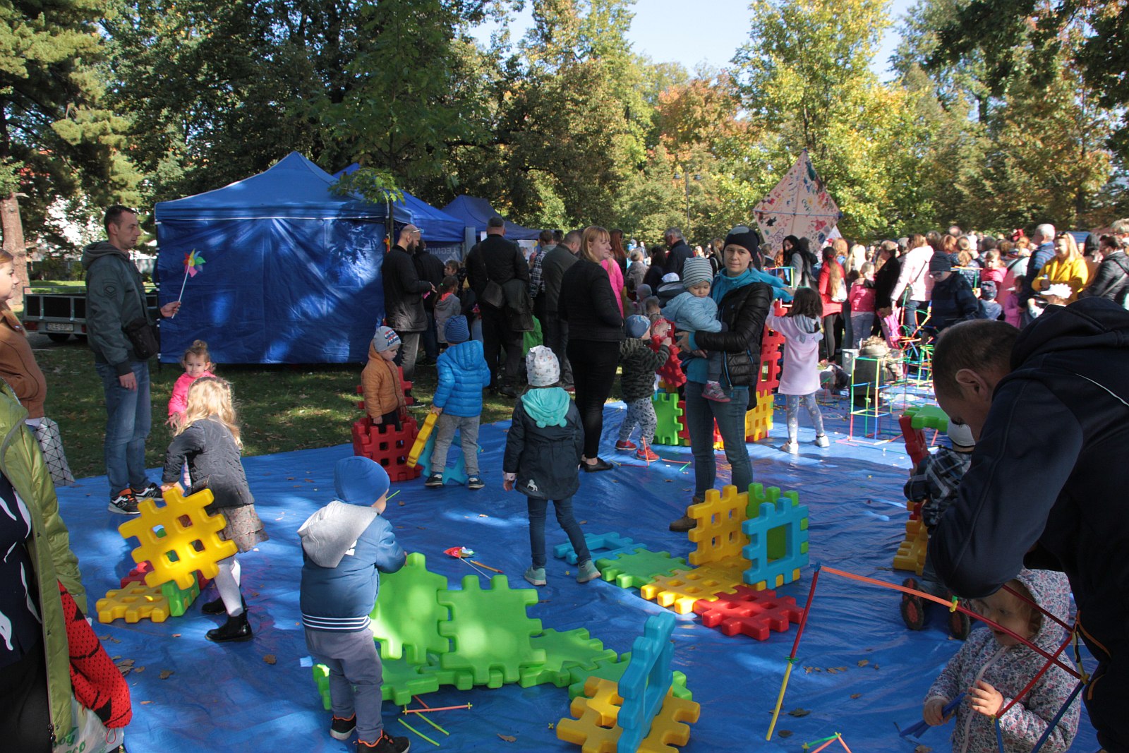 Dmuchawce, latawce, wiatr … i legniczanie w parku