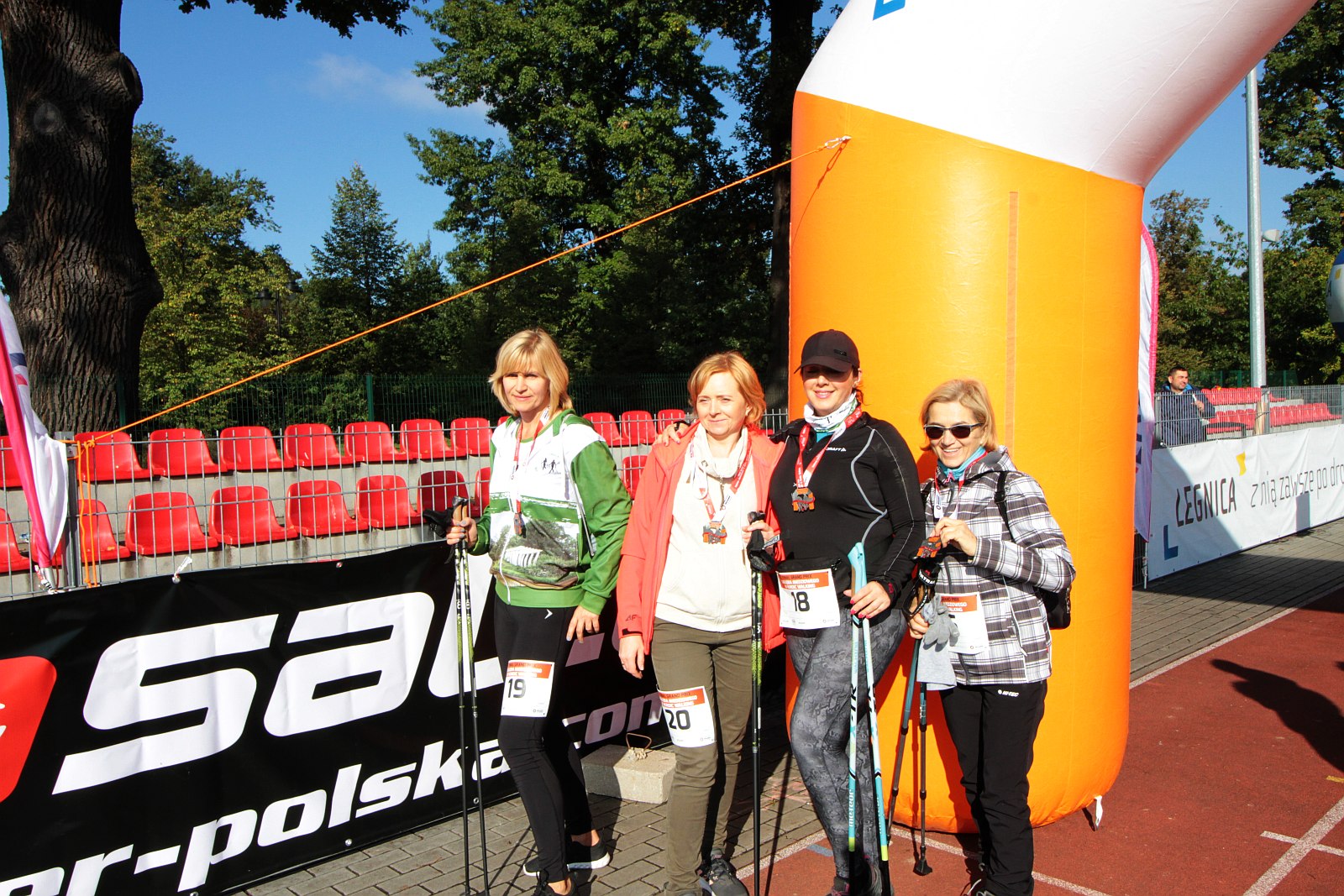 Meta  VIII Legnica Półmaratonu oraz Legnickiej Dziesiątki	