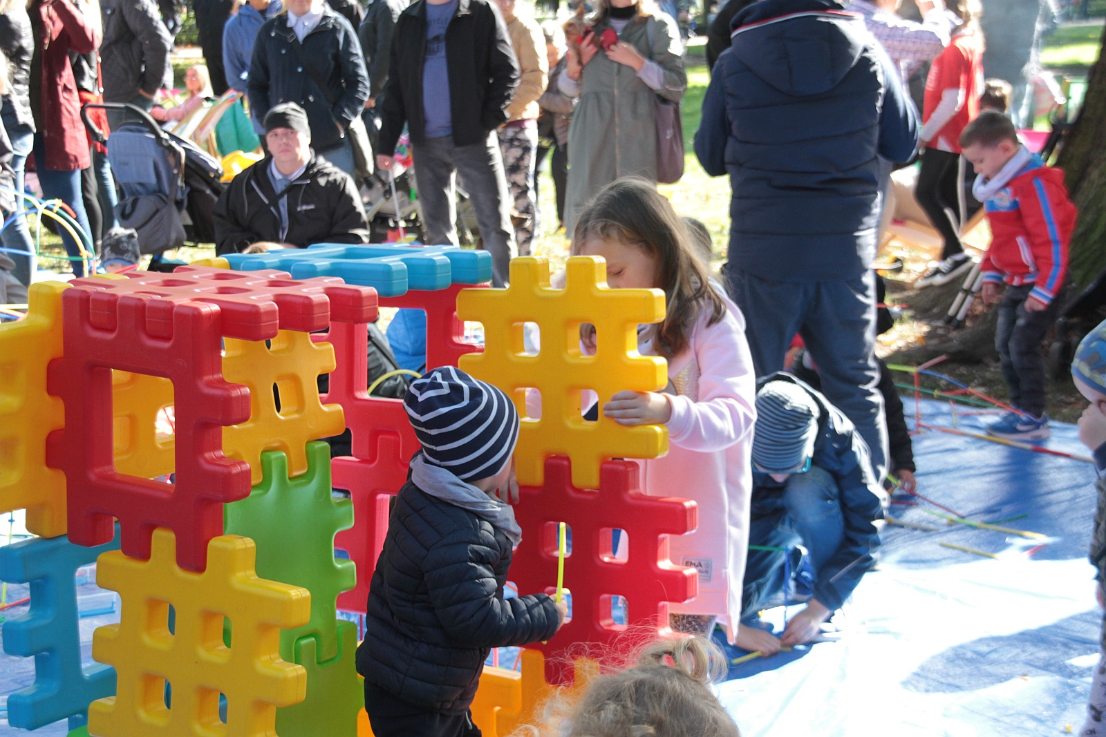 Dmuchawce, latawce, wiatr … i legniczanie w parku