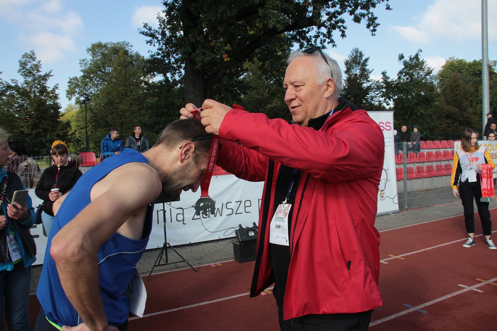Meta  VIII Legnica Półmaratonu oraz Legnickiej Dziesiątki	