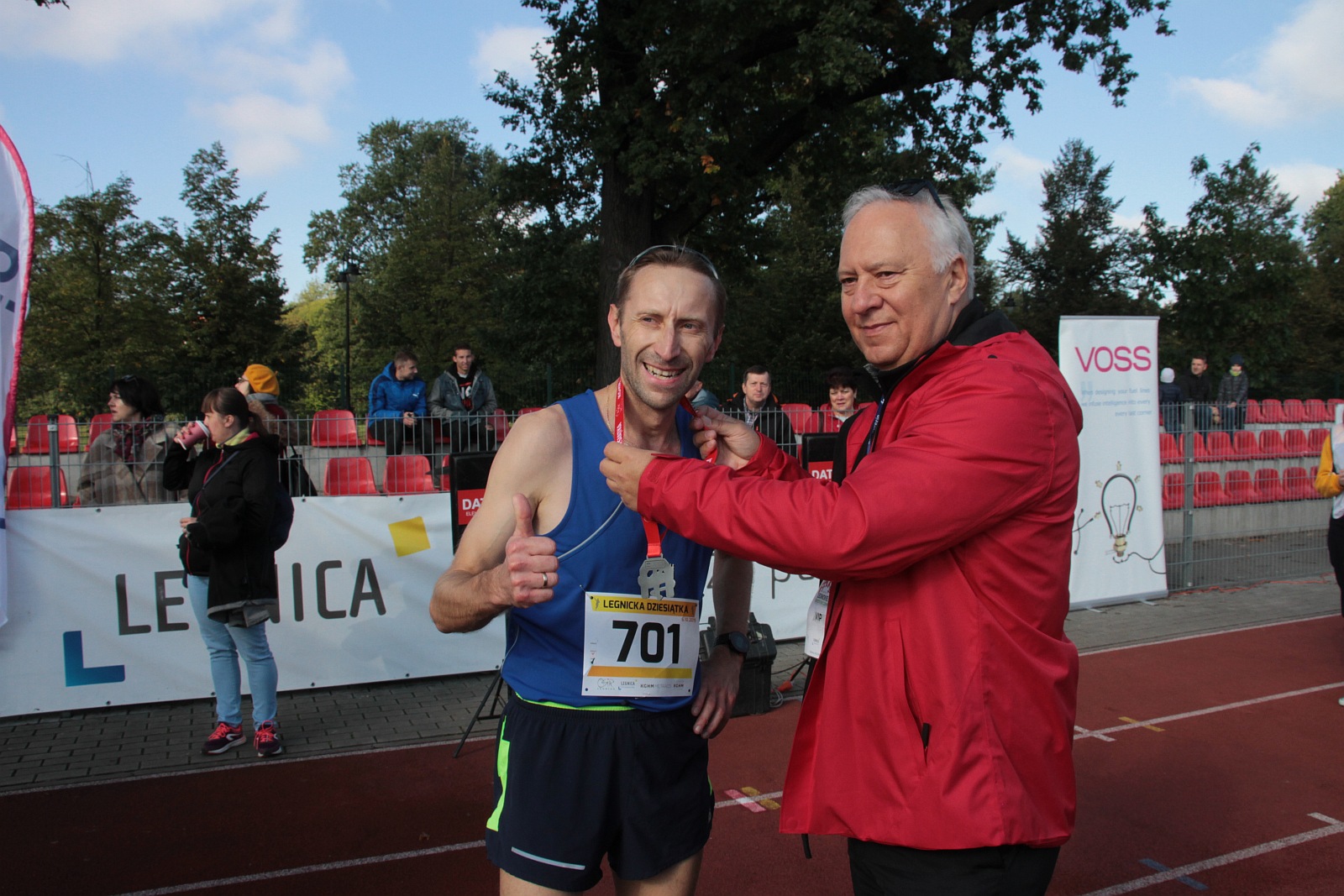 Meta  VIII Legnica Półmaratonu oraz Legnickiej Dziesiątki	