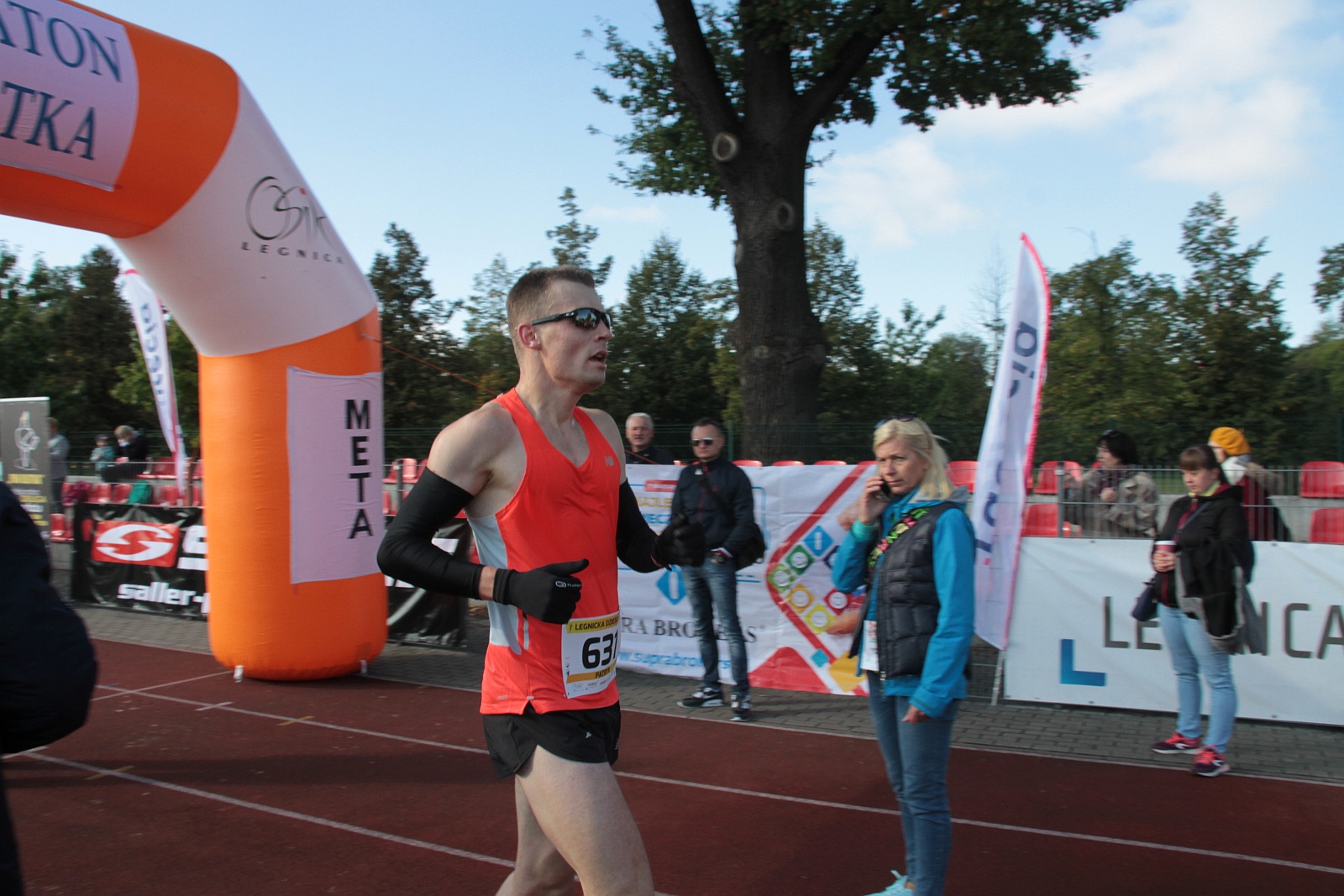 Meta  VIII Legnica Półmaratonu oraz Legnickiej Dziesiątki	