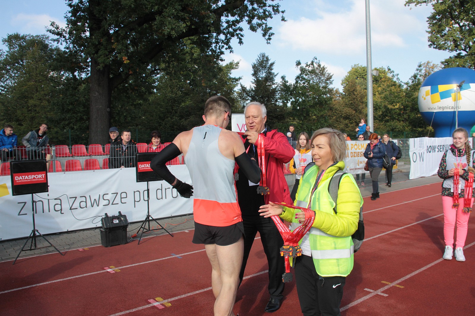 Meta  VIII Legnica Półmaratonu oraz Legnickiej Dziesiątki	