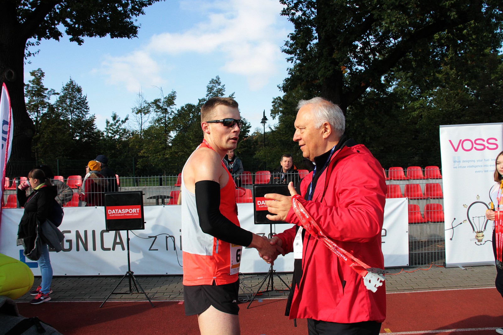 Meta  VIII Legnica Półmaratonu oraz Legnickiej Dziesiątki	