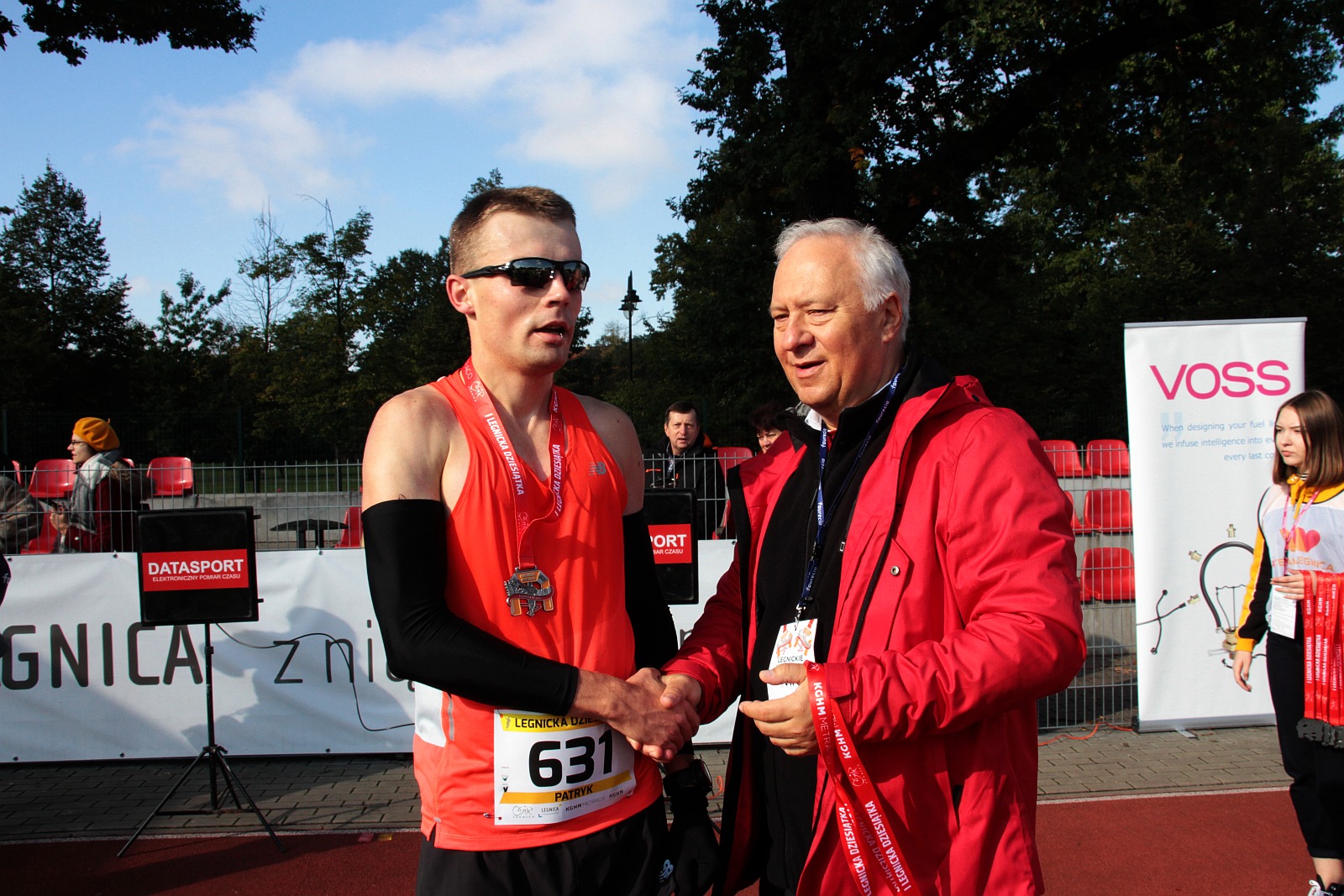 Meta  VIII Legnica Półmaratonu oraz Legnickiej Dziesiątki	