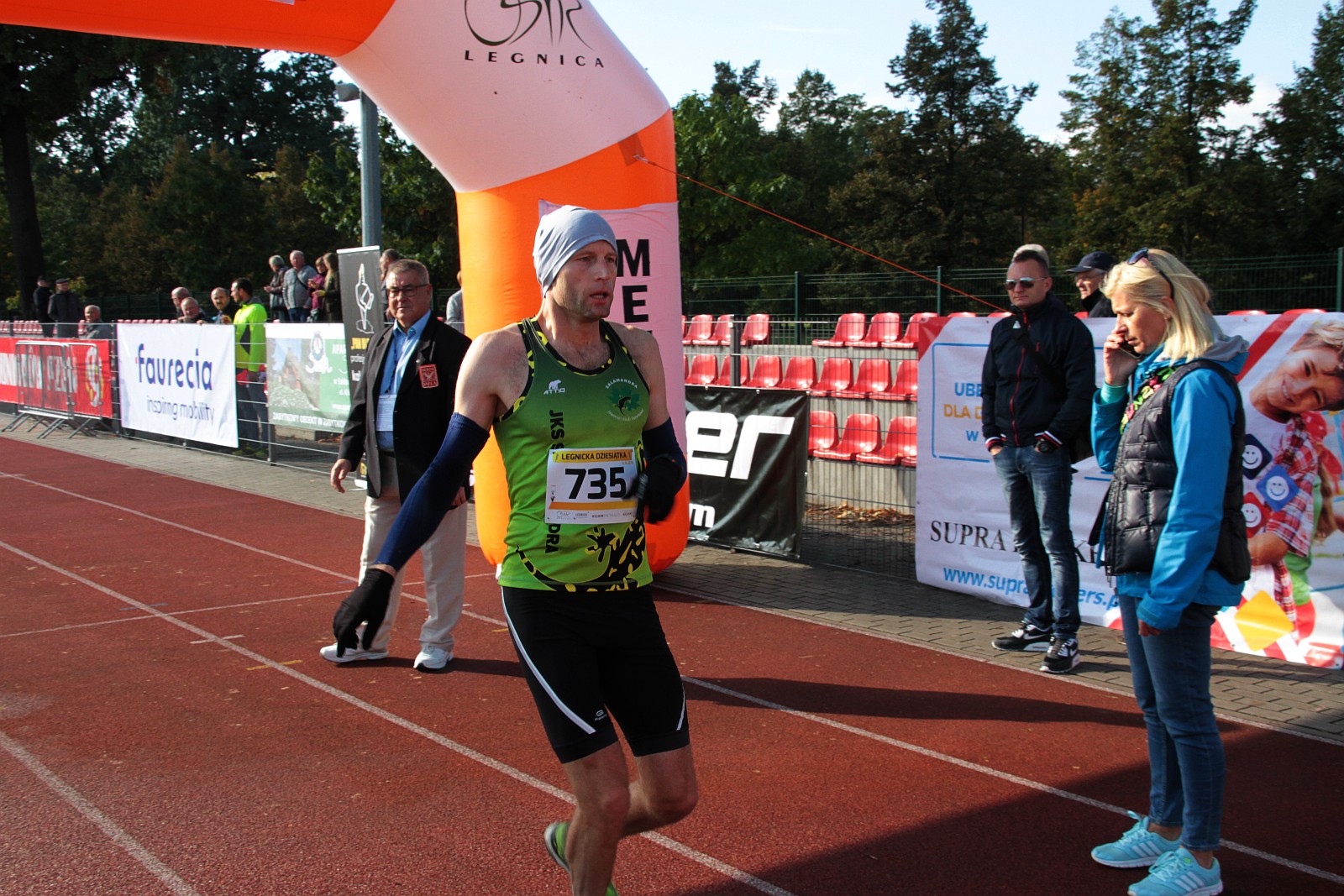 Meta  VIII Legnica Półmaratonu oraz Legnickiej Dziesiątki	
