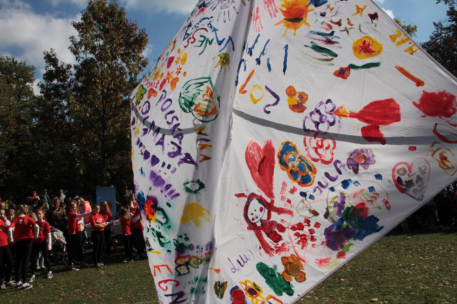 Dmuchawce, latawce, wiatr … i legniczanie w parku