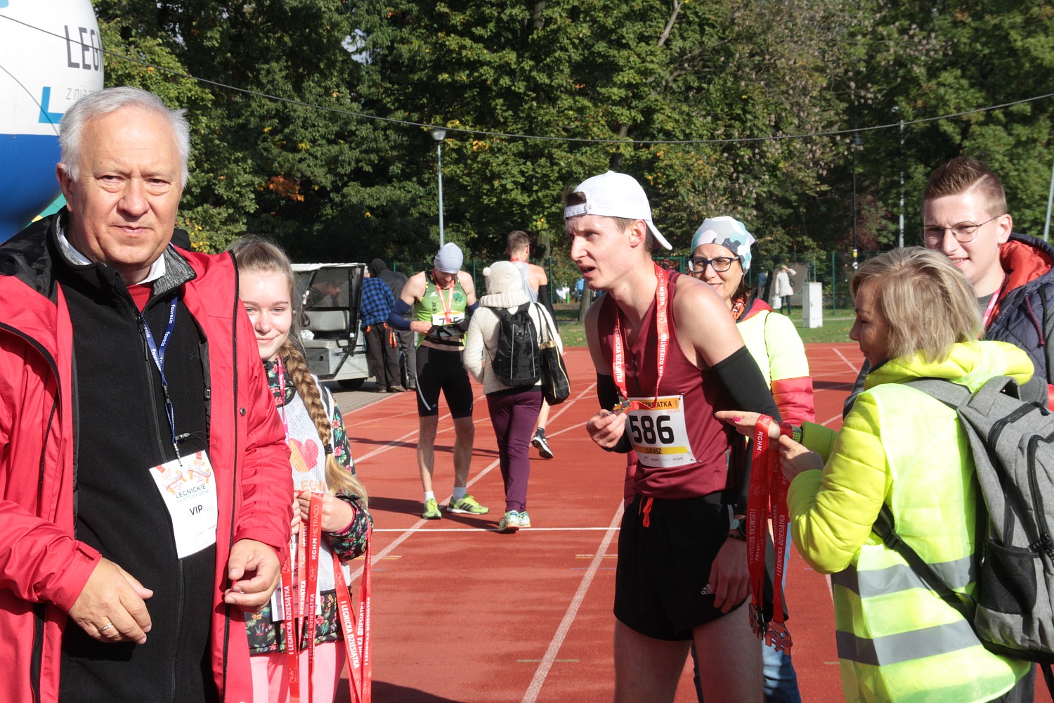 Meta  VIII Legnica Półmaratonu oraz Legnickiej Dziesiątki	