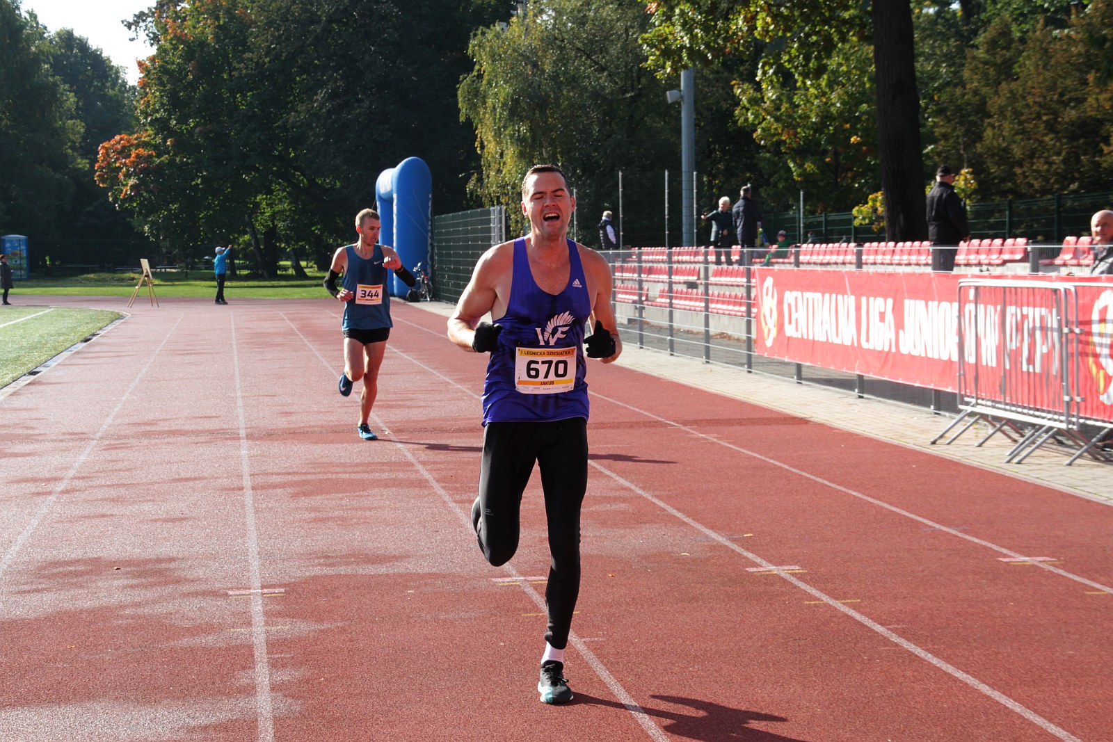 Meta  VIII Legnica Półmaratonu oraz Legnickiej Dziesiątki	