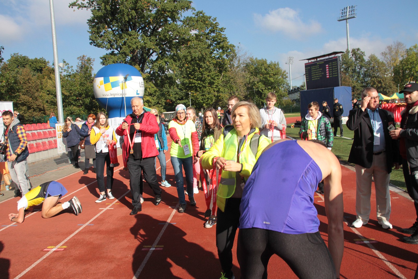 Meta  VIII Legnica Półmaratonu oraz Legnickiej Dziesiątki	