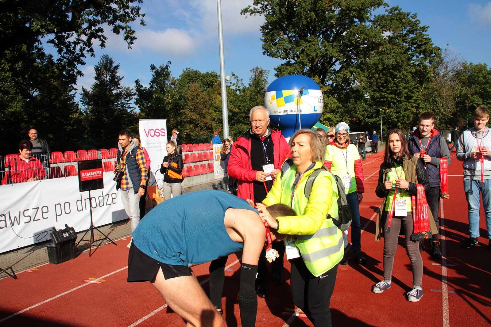 Meta  VIII Legnica Półmaratonu oraz Legnickiej Dziesiątki	