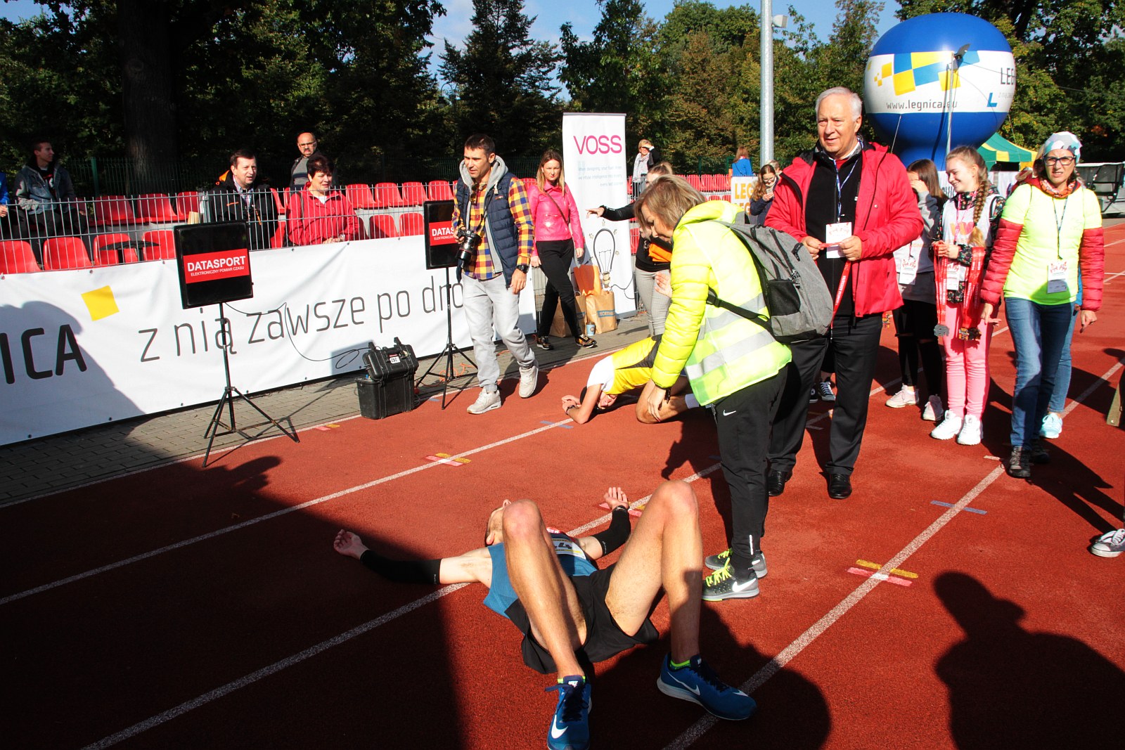 Meta  VIII Legnica Półmaratonu oraz Legnickiej Dziesiątki	
