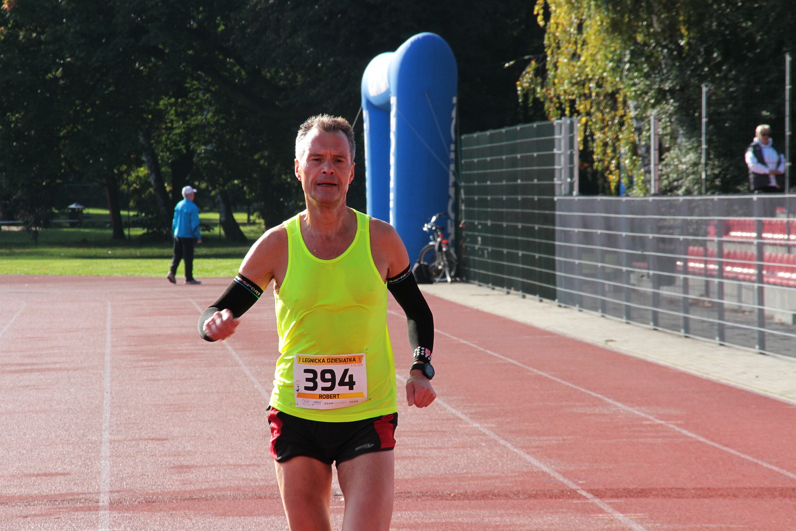 Meta  VIII Legnica Półmaratonu oraz Legnickiej Dziesiątki	