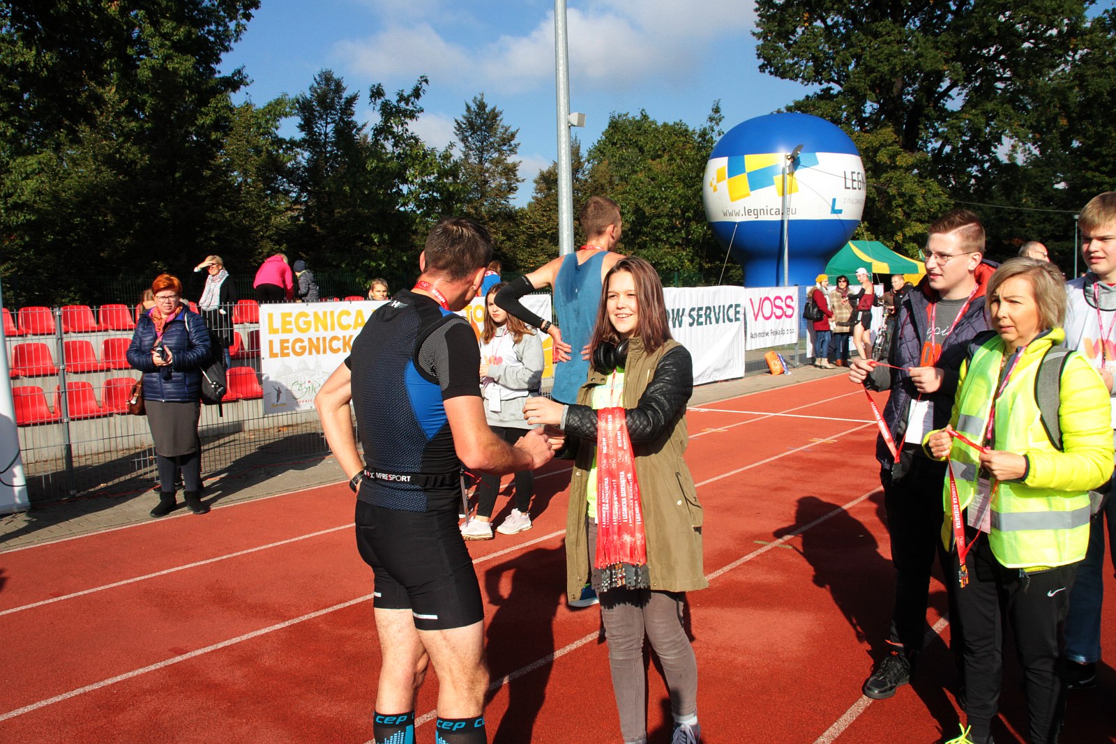 Meta  VIII Legnica Półmaratonu oraz Legnickiej Dziesiątki	