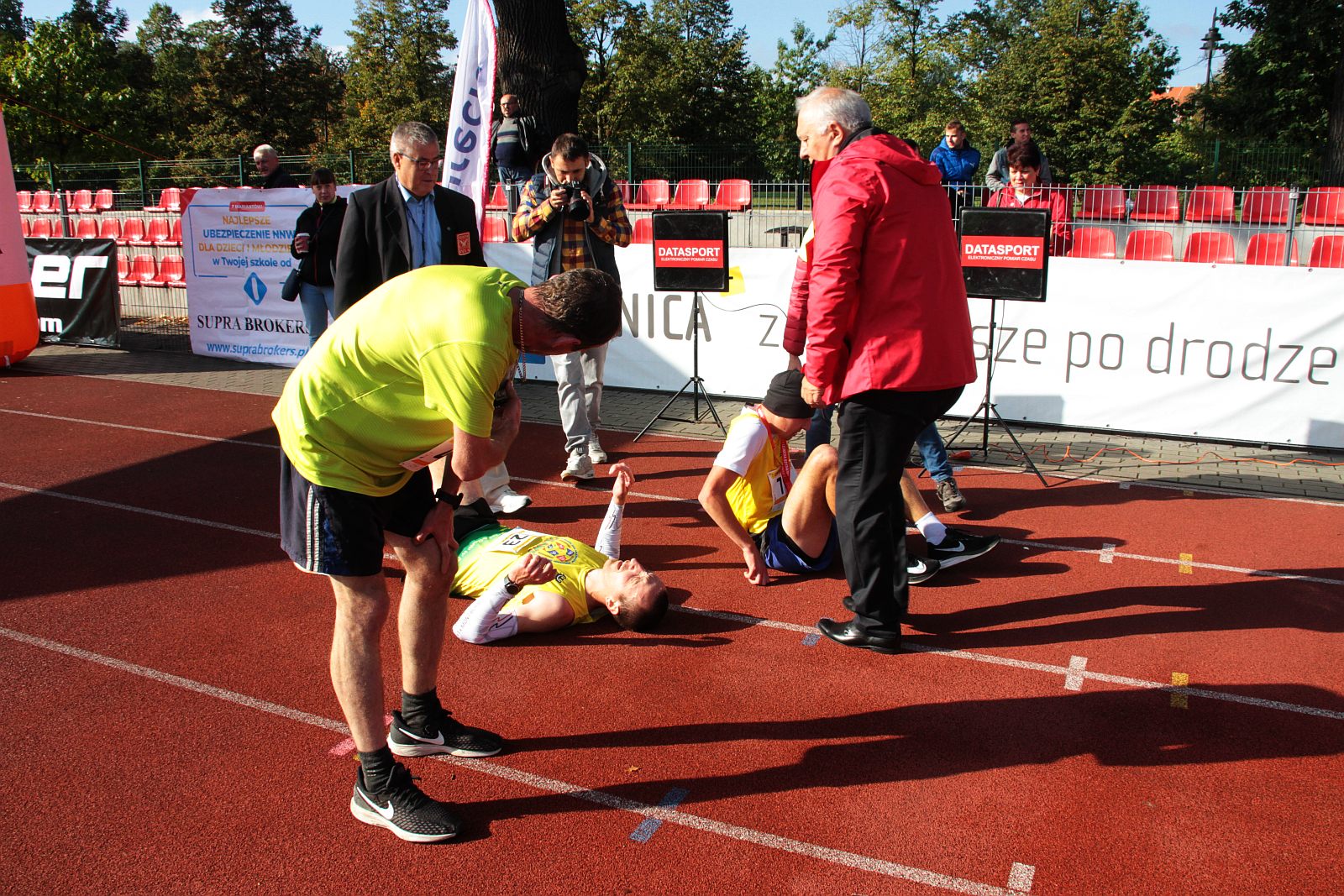 Meta  VIII Legnica Półmaratonu oraz Legnickiej Dziesiątki	