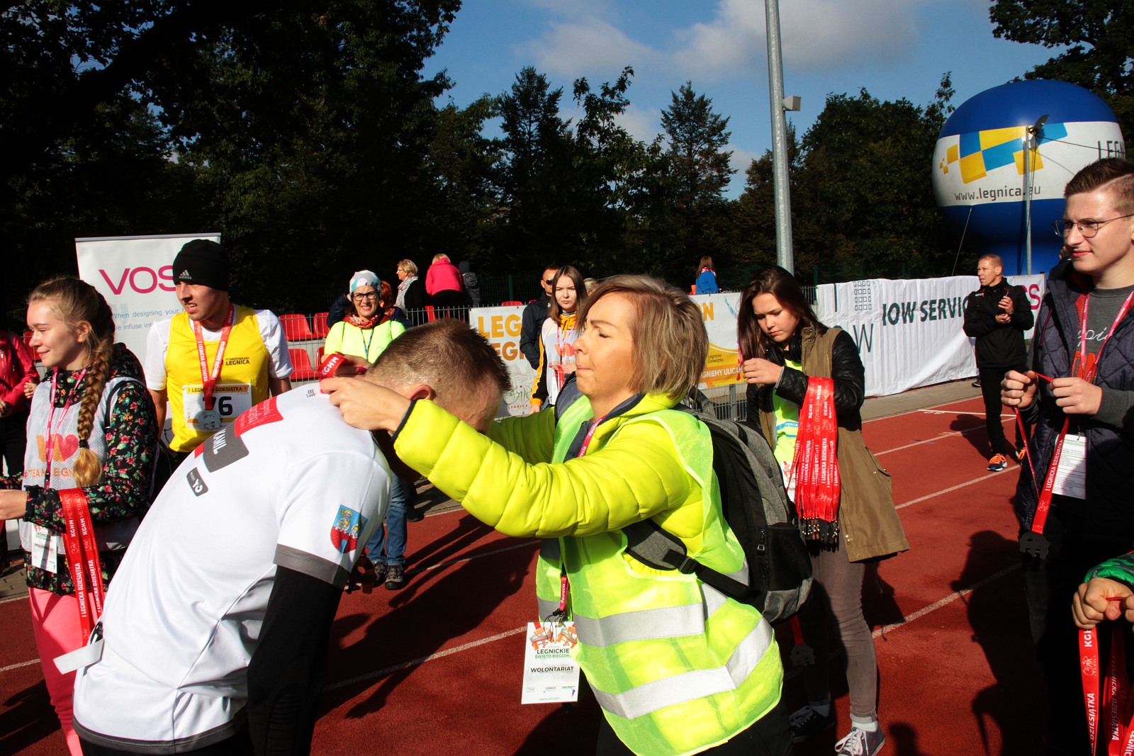 Meta  VIII Legnica Półmaratonu oraz Legnickiej Dziesiątki	