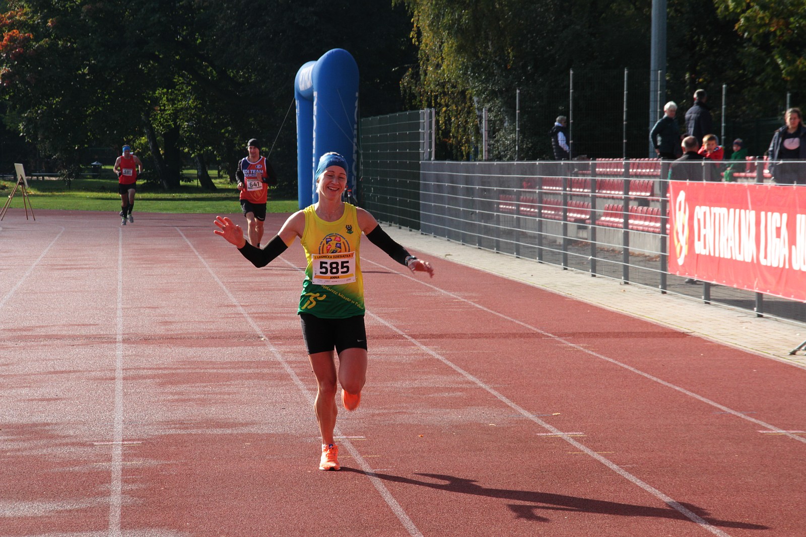 Meta  VIII Legnica Półmaratonu oraz Legnickiej Dziesiątki	