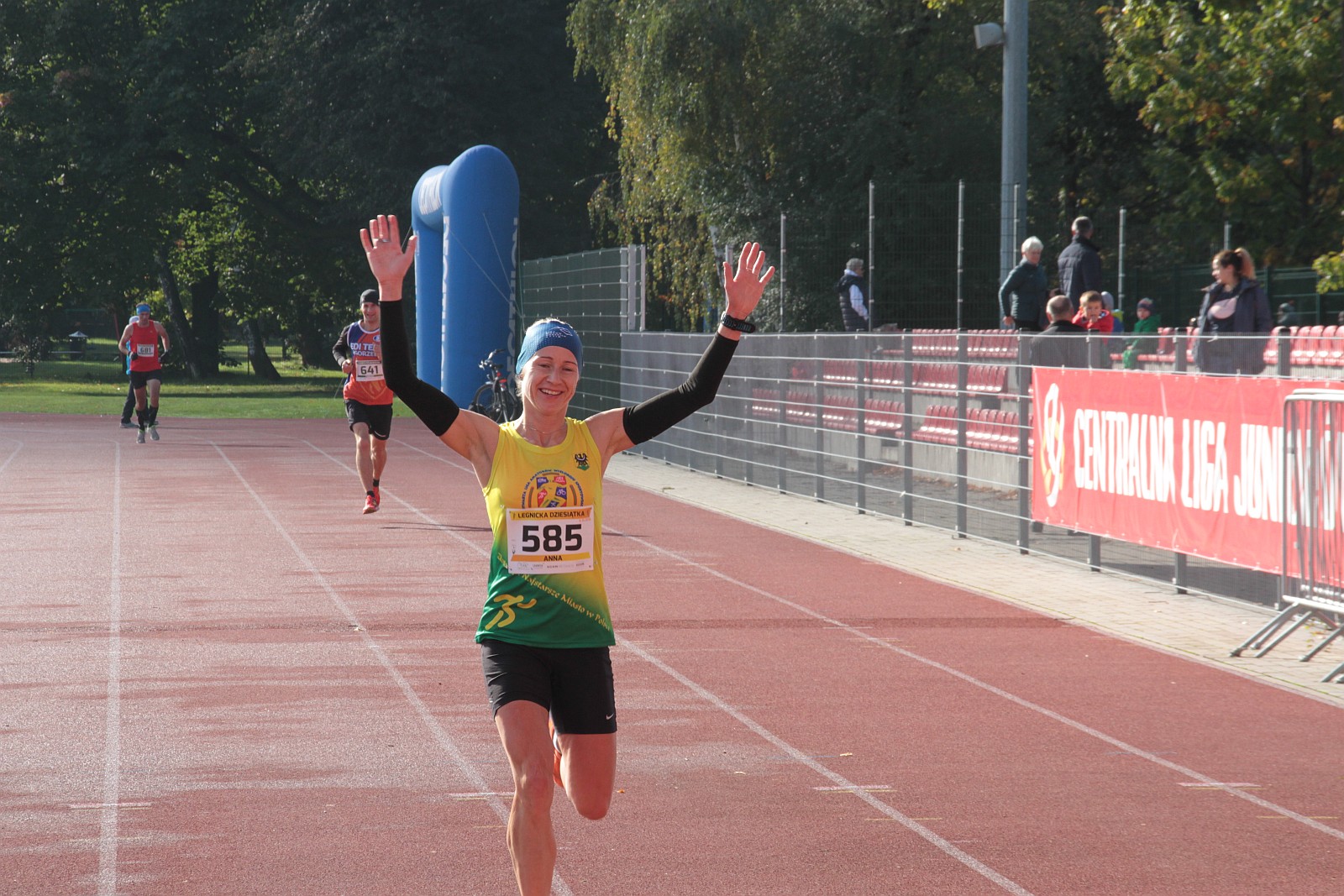 Meta  VIII Legnica Półmaratonu oraz Legnickiej Dziesiątki	