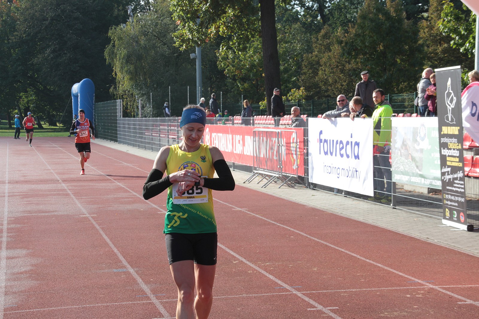Meta  VIII Legnica Półmaratonu oraz Legnickiej Dziesiątki	