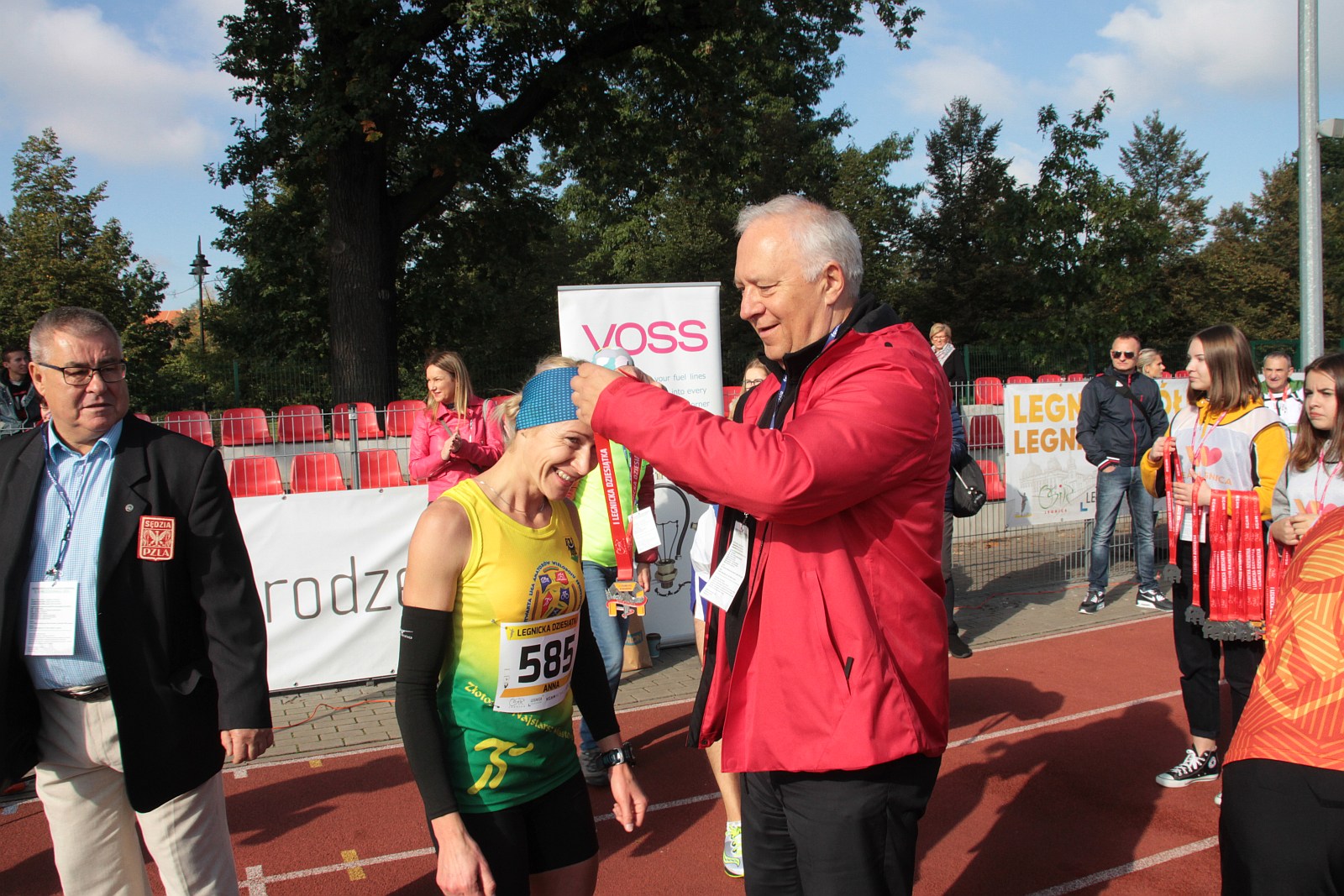 Meta  VIII Legnica Półmaratonu oraz Legnickiej Dziesiątki	