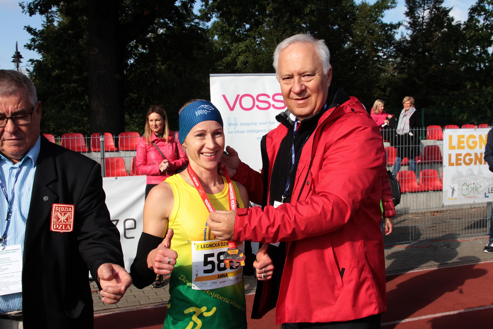 Meta  VIII Legnica Półmaratonu oraz Legnickiej Dziesiątki	