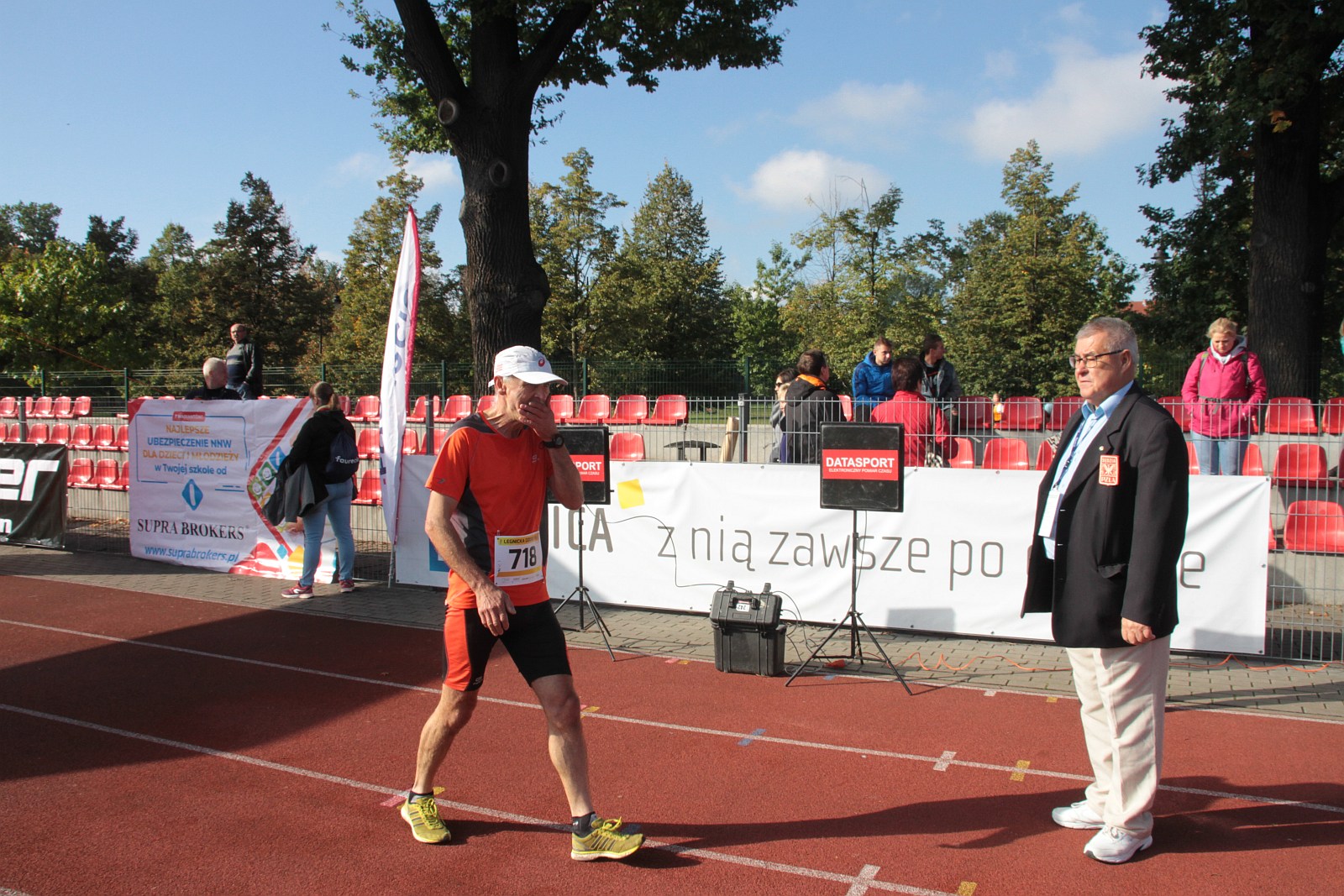Meta  VIII Legnica Półmaratonu oraz Legnickiej Dziesiątki	