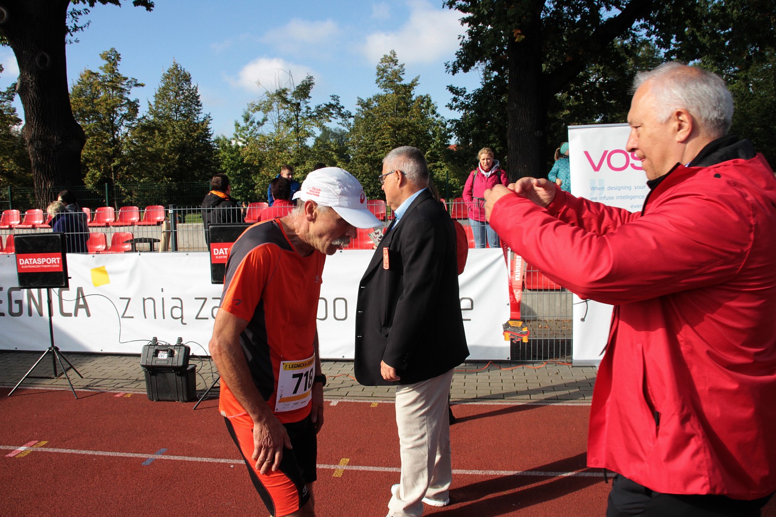 Meta  VIII Legnica Półmaratonu oraz Legnickiej Dziesiątki	