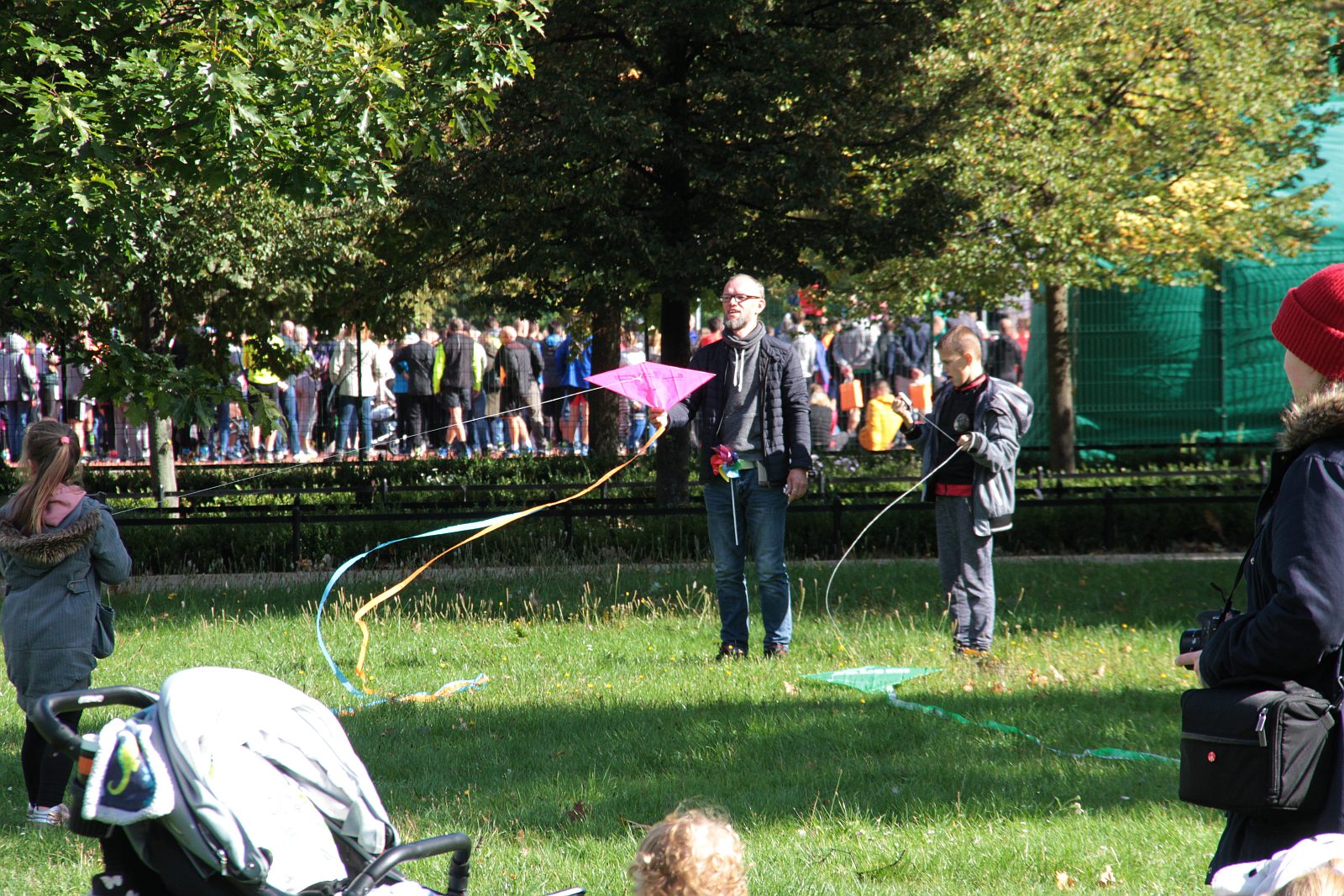 Dmuchawce, latawce, wiatr … i legniczanie w parku