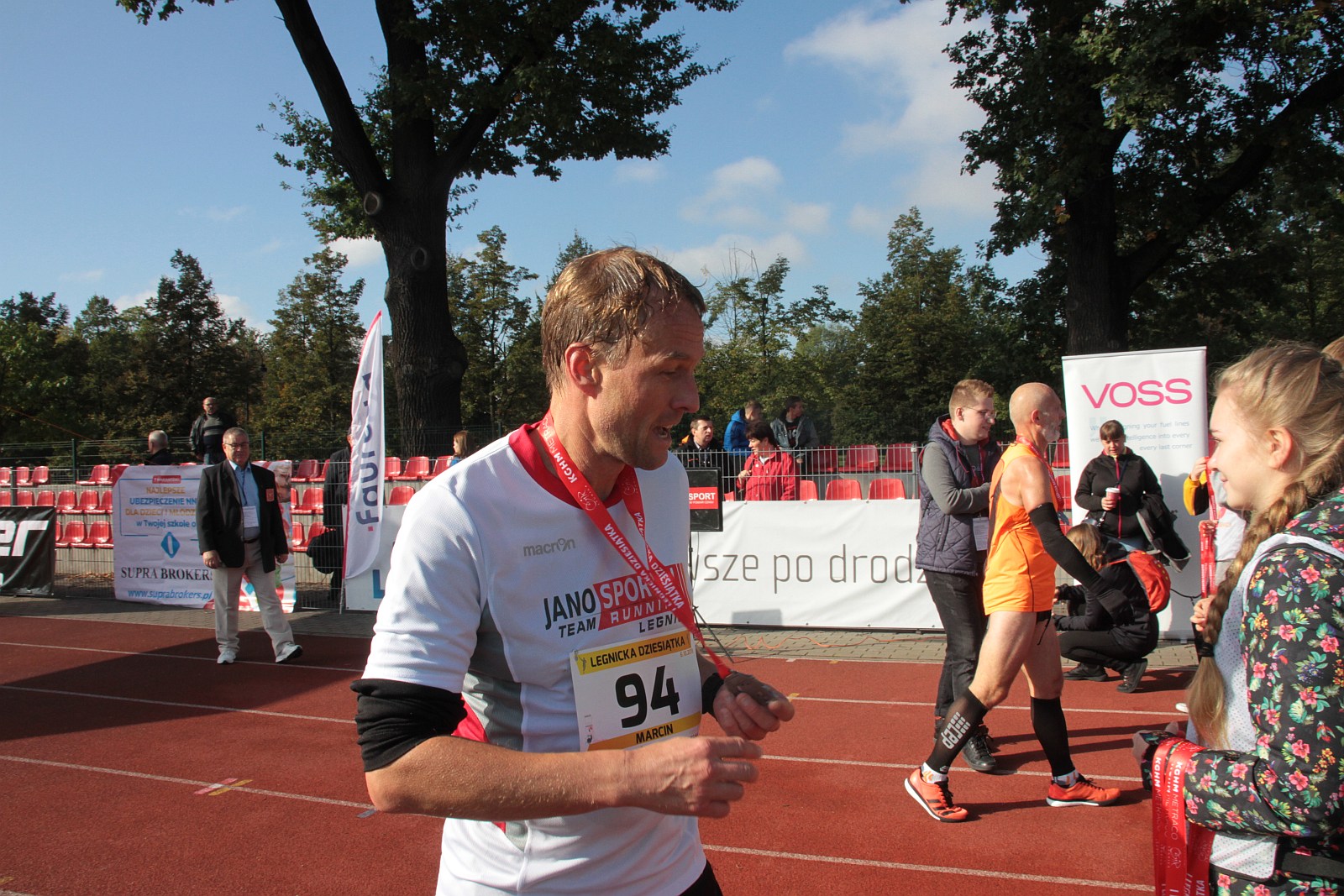 Meta  VIII Legnica Półmaratonu oraz Legnickiej Dziesiątki	