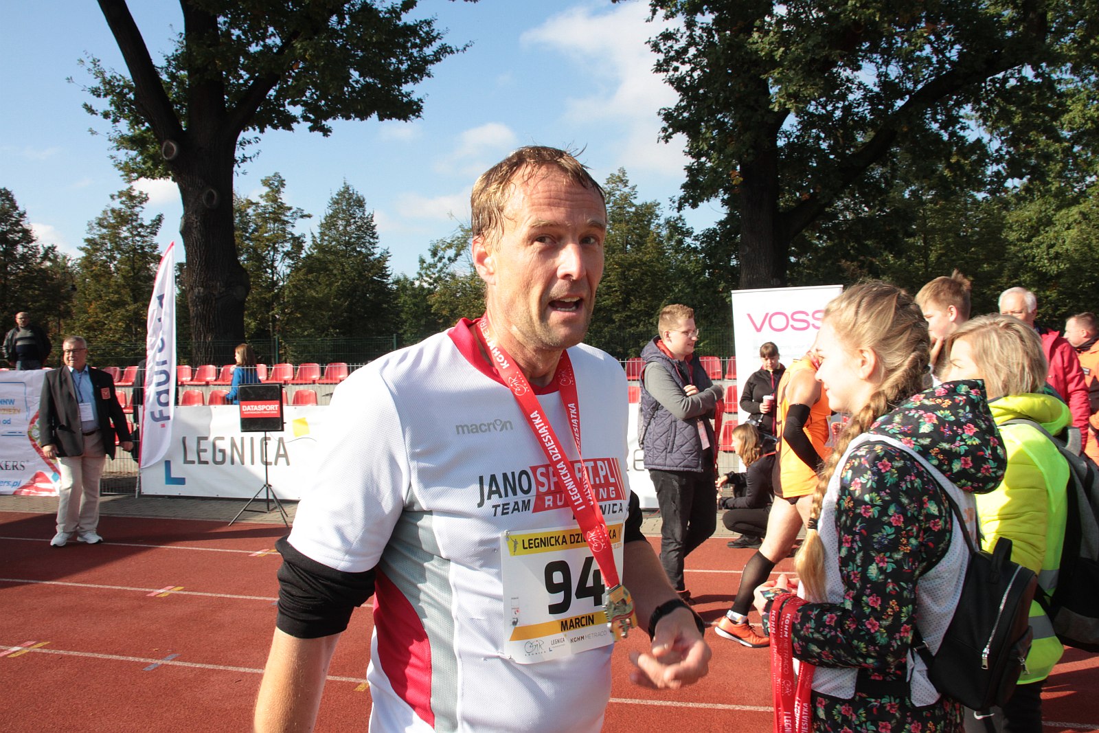 Meta  VIII Legnica Półmaratonu oraz Legnickiej Dziesiątki	