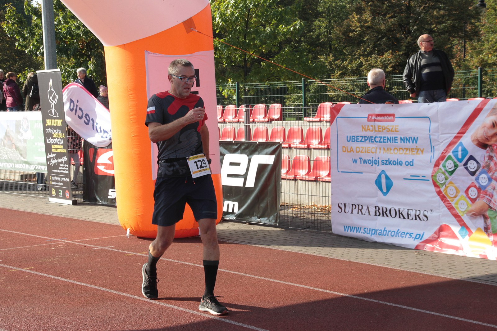 Meta  VIII Legnica Półmaratonu oraz Legnickiej Dziesiątki	