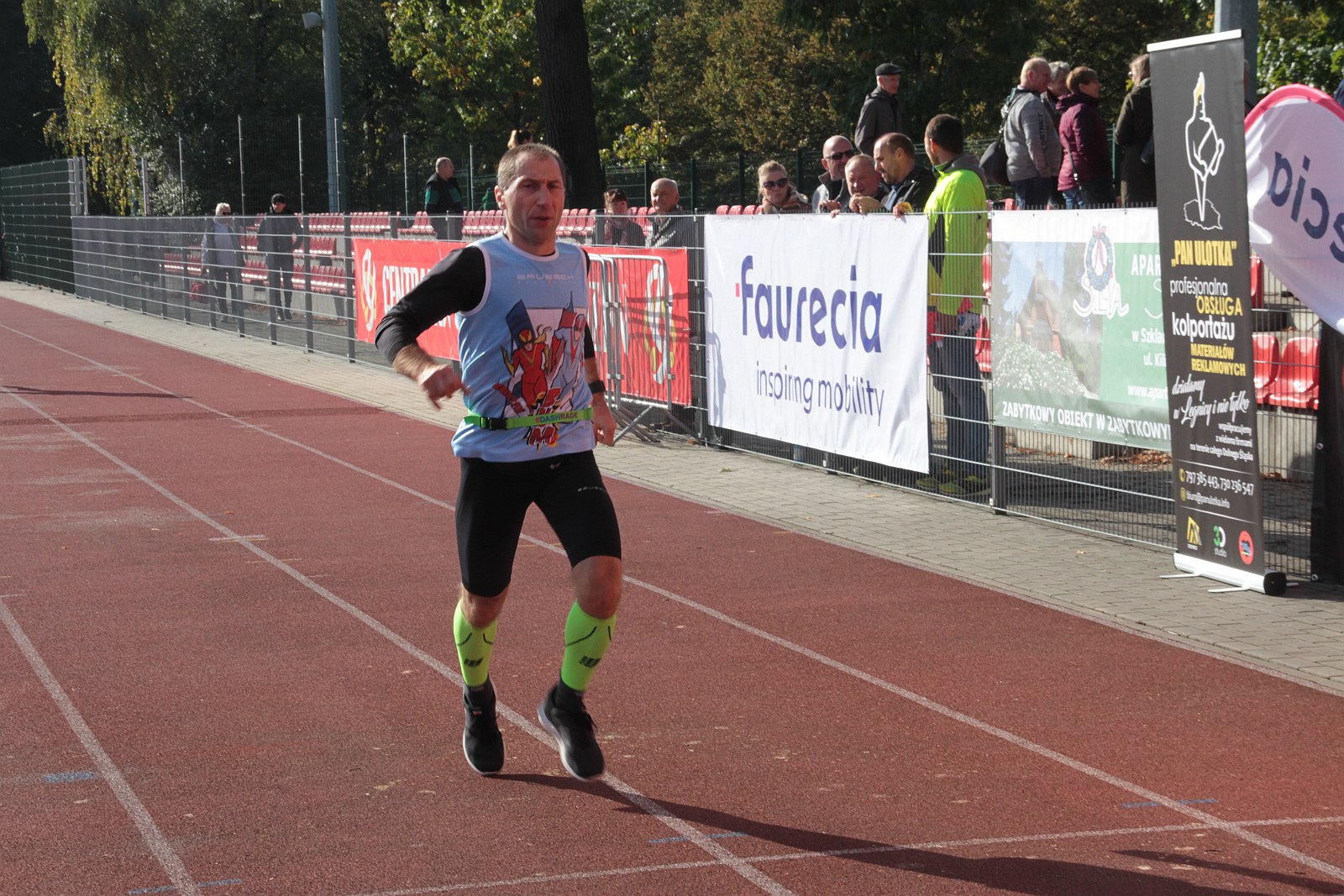 Meta  VIII Legnica Półmaratonu oraz Legnickiej Dziesiątki	
