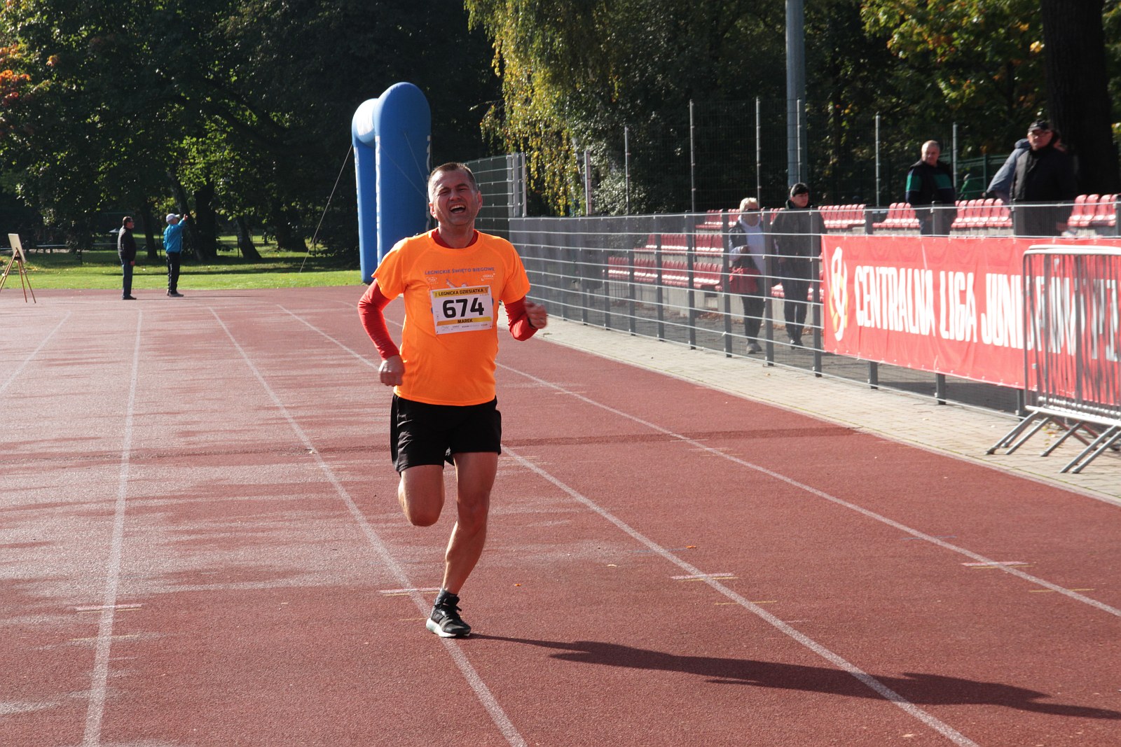 Meta  VIII Legnica Półmaratonu oraz Legnickiej Dziesiątki	