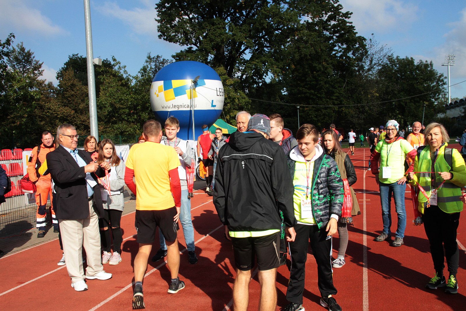 Meta  VIII Legnica Półmaratonu oraz Legnickiej Dziesiątki	
