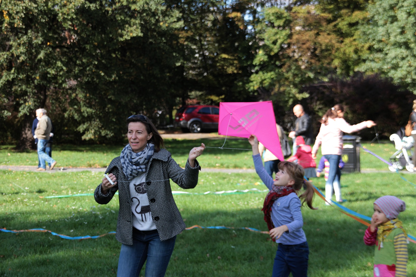 Dmuchawce, latawce, wiatr … i legniczanie w parku