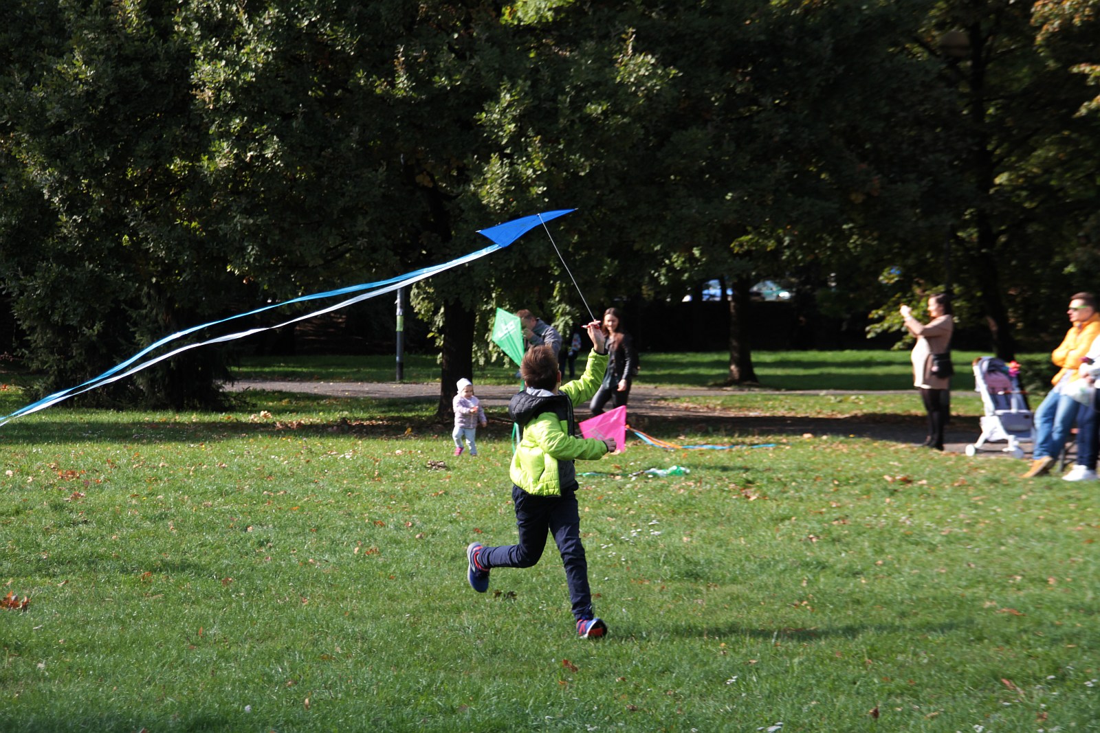 Dmuchawce, latawce, wiatr … i legniczanie w parku