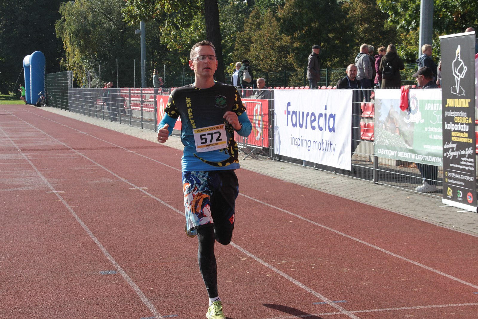 Meta  VIII Legnica Półmaratonu oraz Legnickiej Dziesiątki	