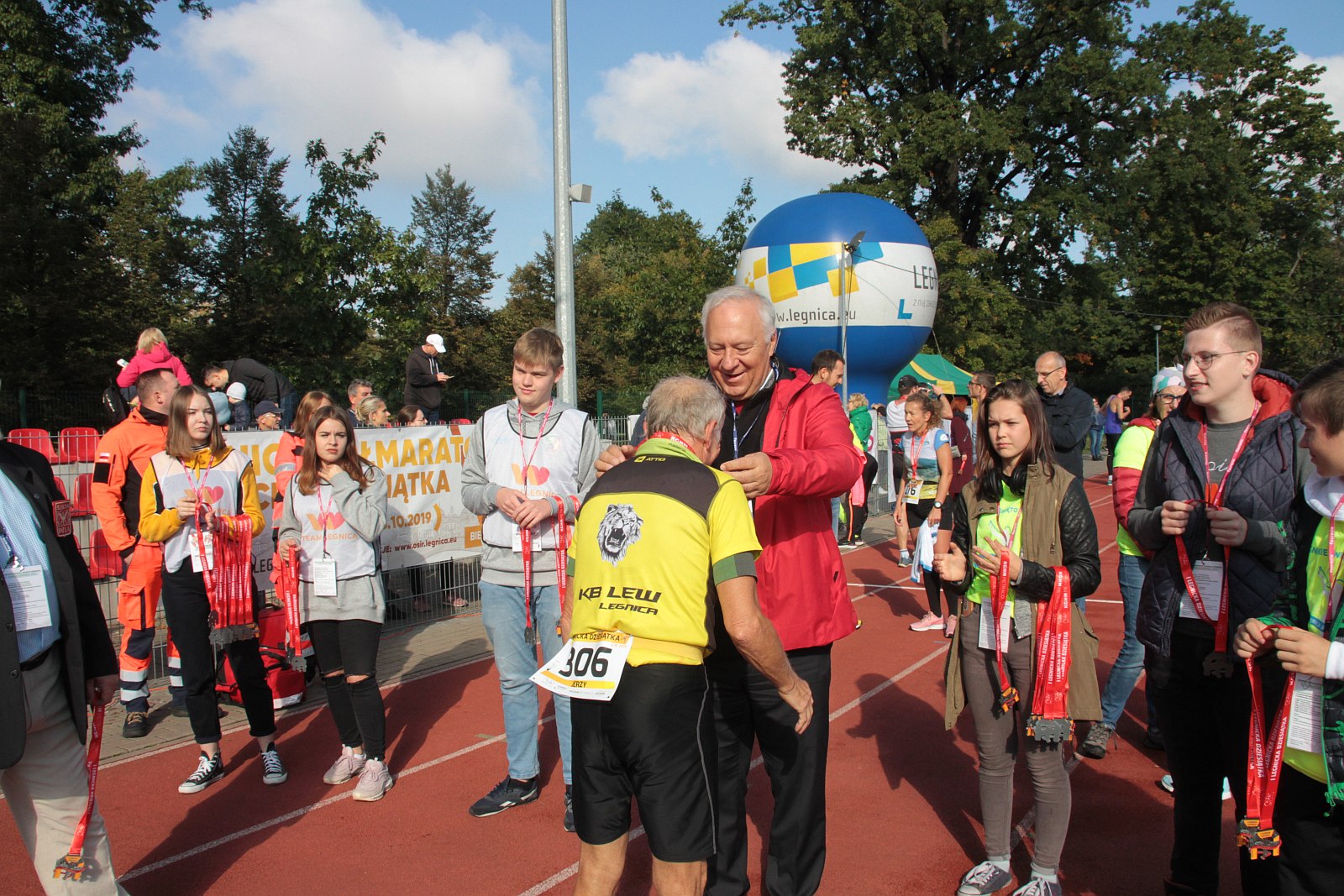 Meta  VIII Legnica Półmaratonu oraz Legnickiej Dziesiątki	