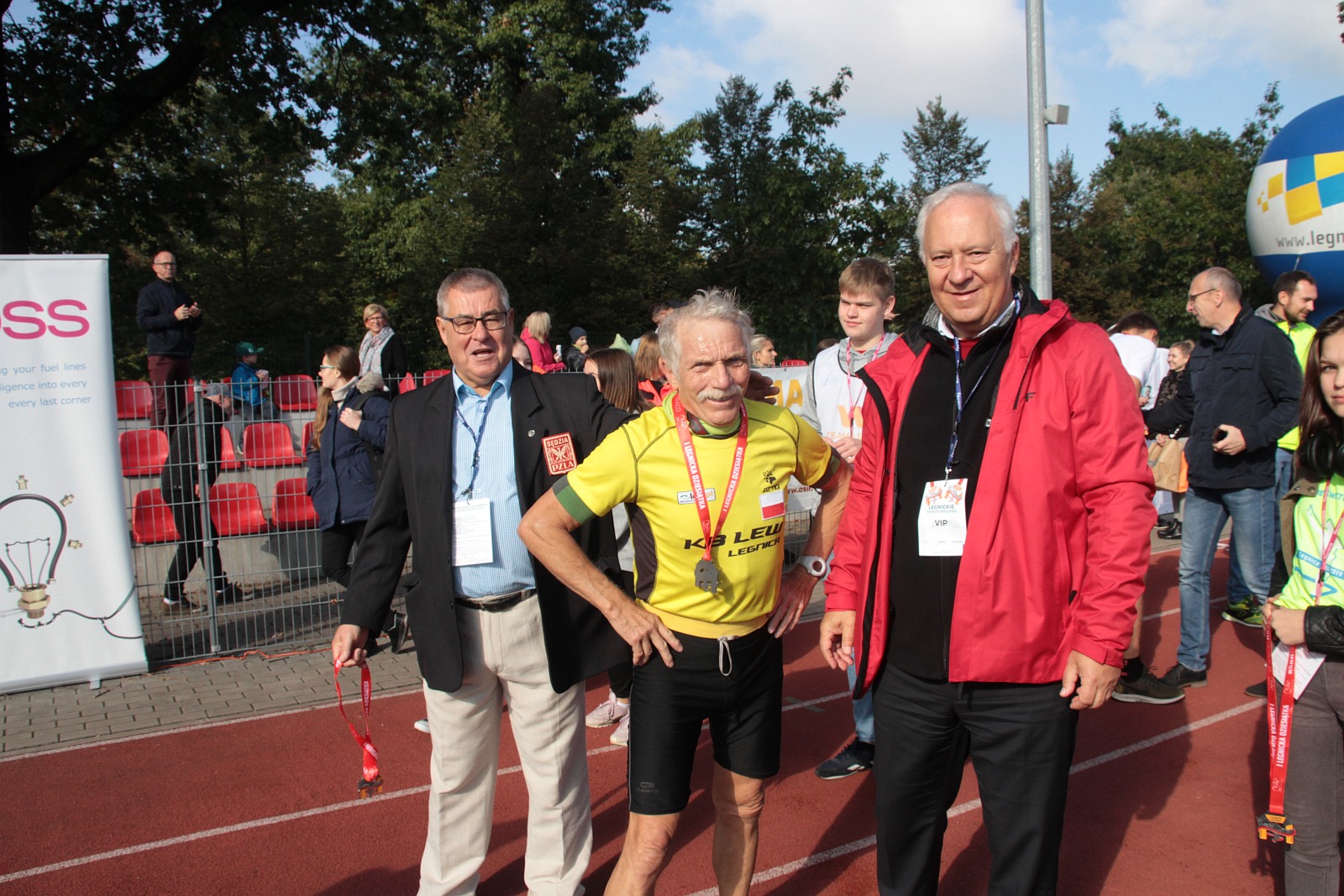 Meta  VIII Legnica Półmaratonu oraz Legnickiej Dziesiątki	
