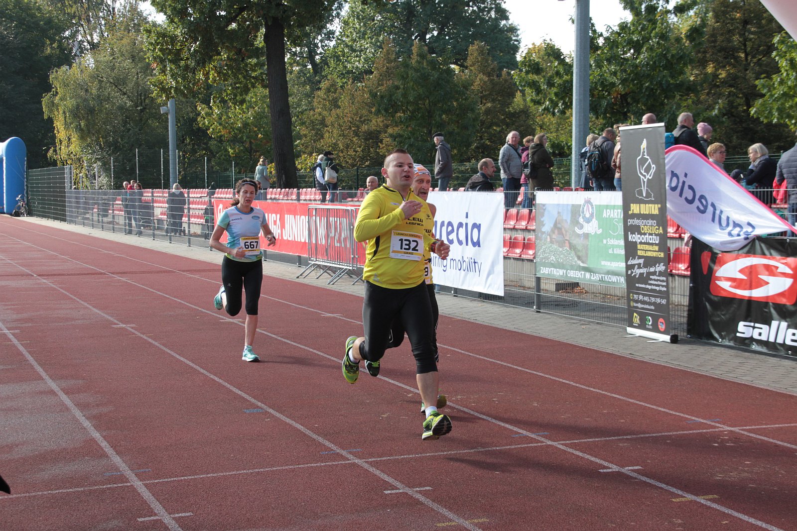 Meta  VIII Legnica Półmaratonu oraz Legnickiej Dziesiątki	