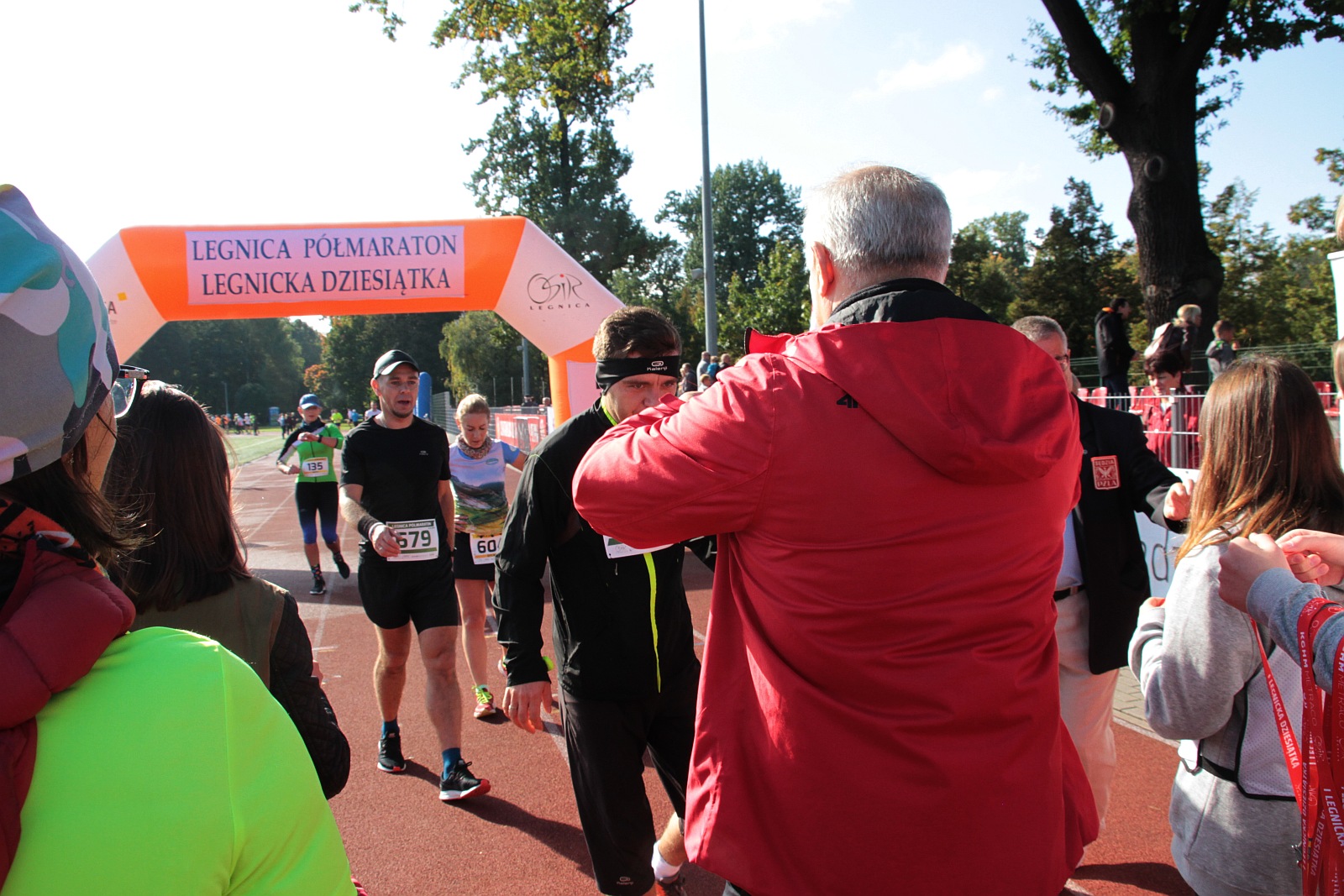 Meta  VIII Legnica Półmaratonu oraz Legnickiej Dziesiątki	