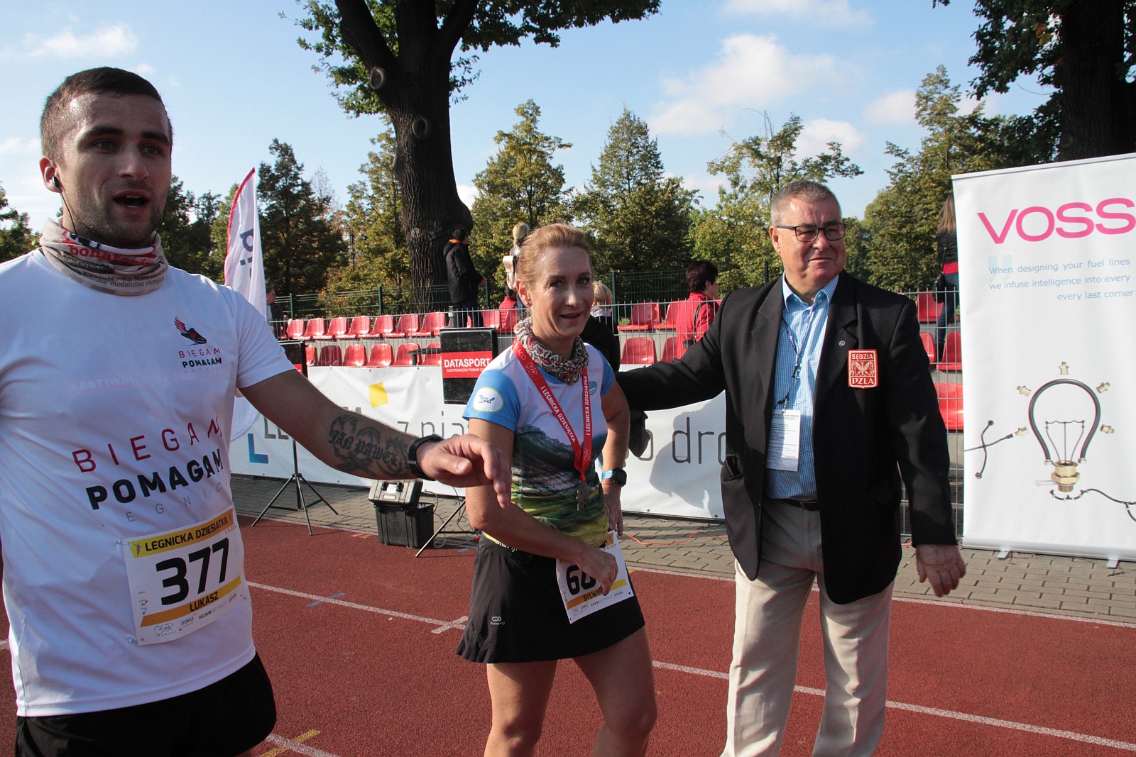 Meta  VIII Legnica Półmaratonu oraz Legnickiej Dziesiątki	